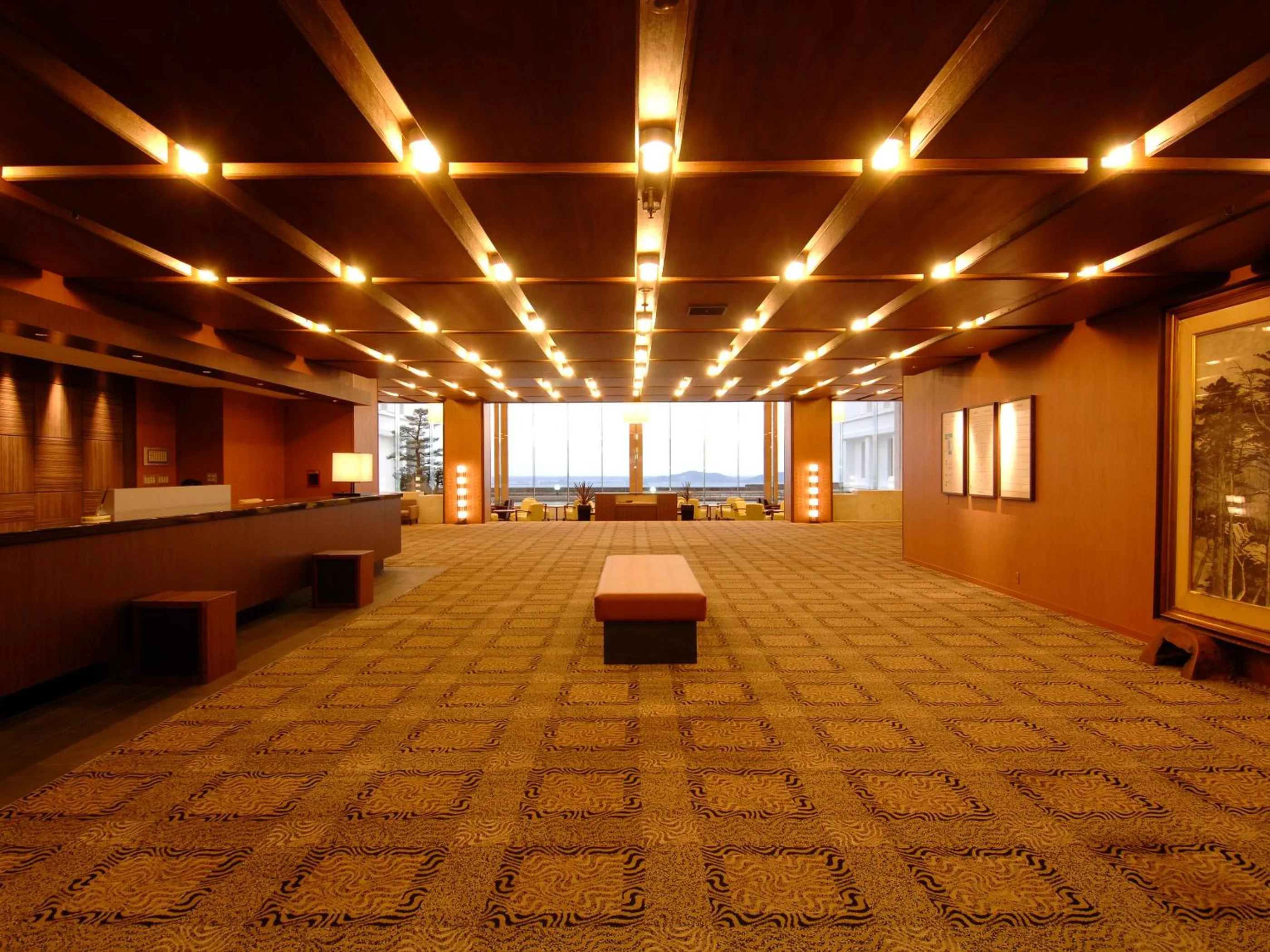 Lobby or reception in Gamagori Onsenkyo Mikawa Bay Hills Hotel