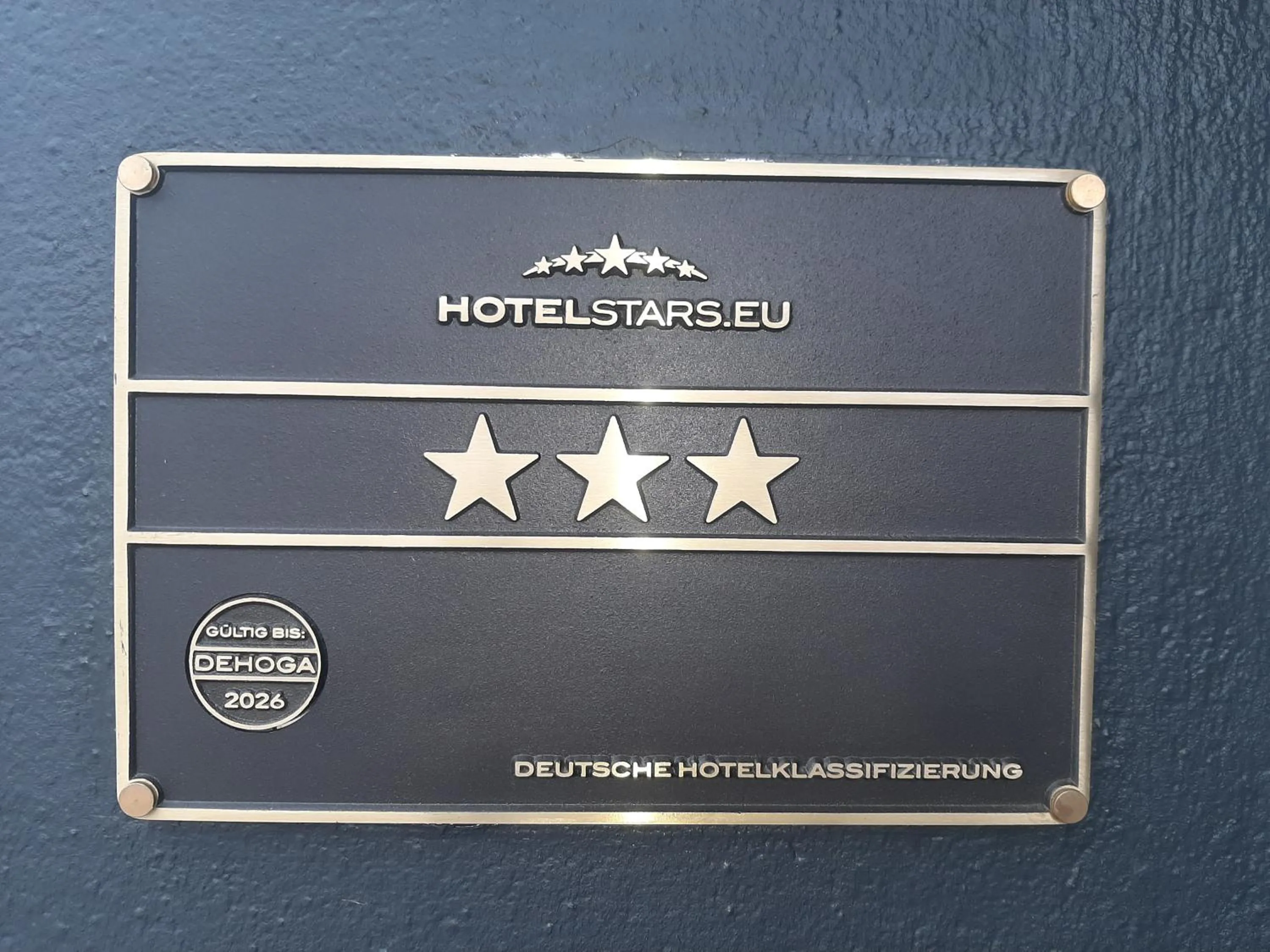 Certificate/Award in Hotel ATLANTA Darmstadt