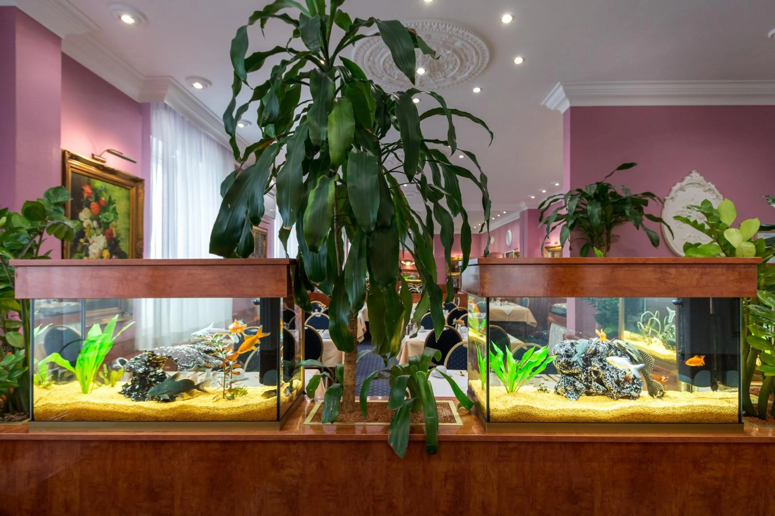 Lobby or reception in Hotel ATLANTA Darmstadt