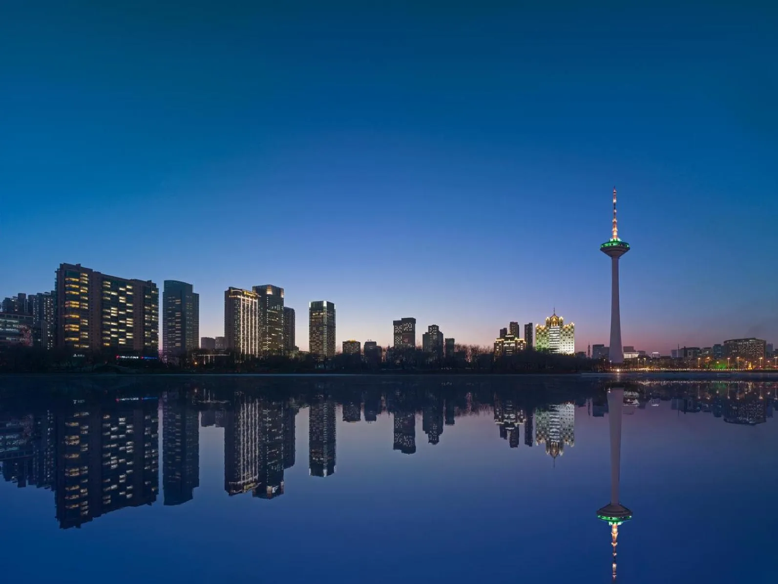 Lake view in Shangri-La Shenyang