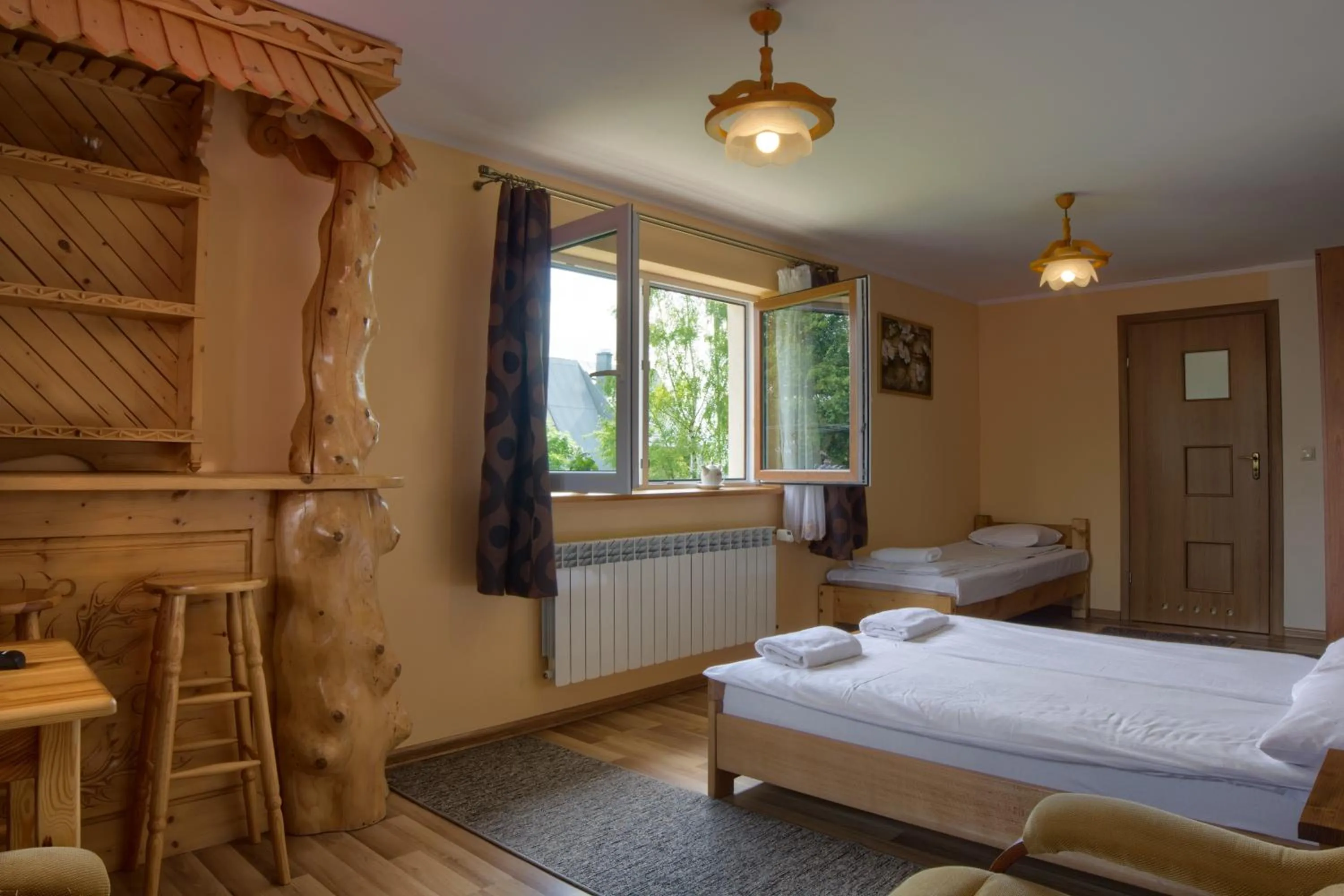 Bed in Pensjonat u Bartka - Wyzywienie na miejscu