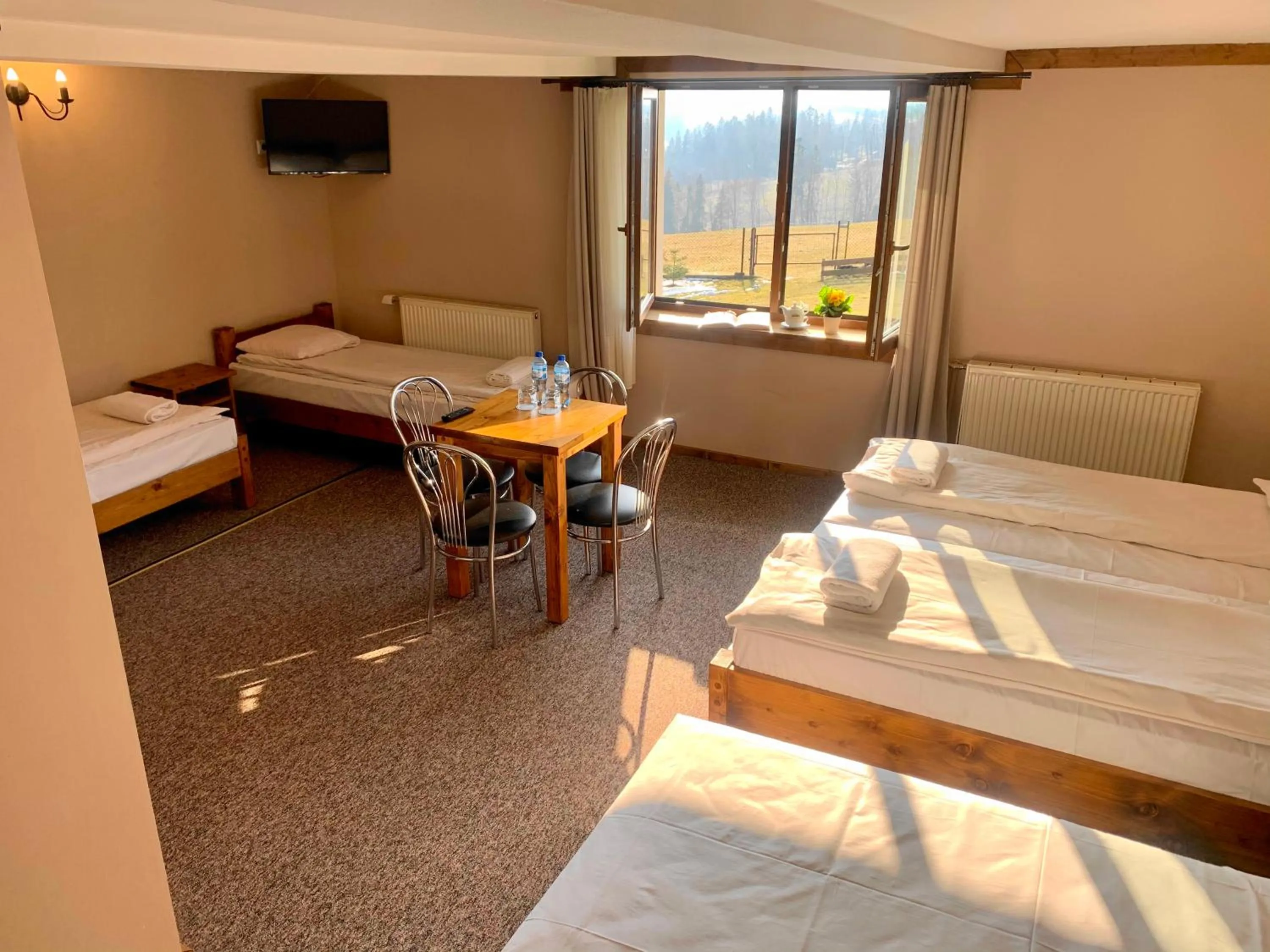 Bedroom, Bed in Pensjonat u Bartka - Wyzywienie na miejscu