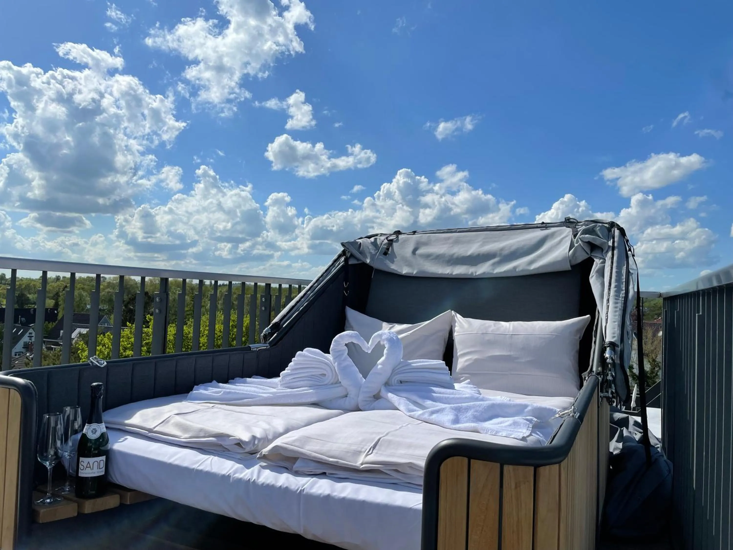 Property building, Bed in SAND Lifestylehotel