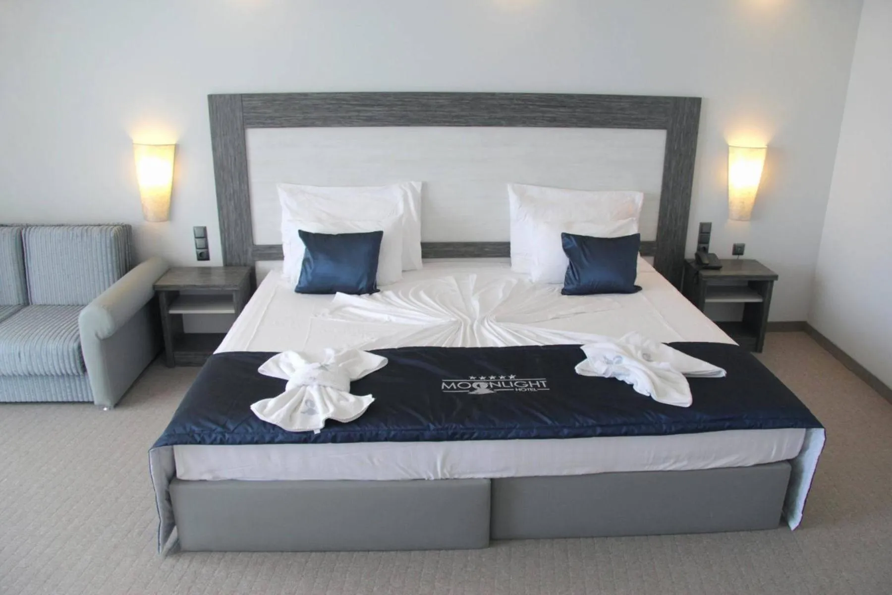 Bed in Moonlight Hotel - All Inclusive