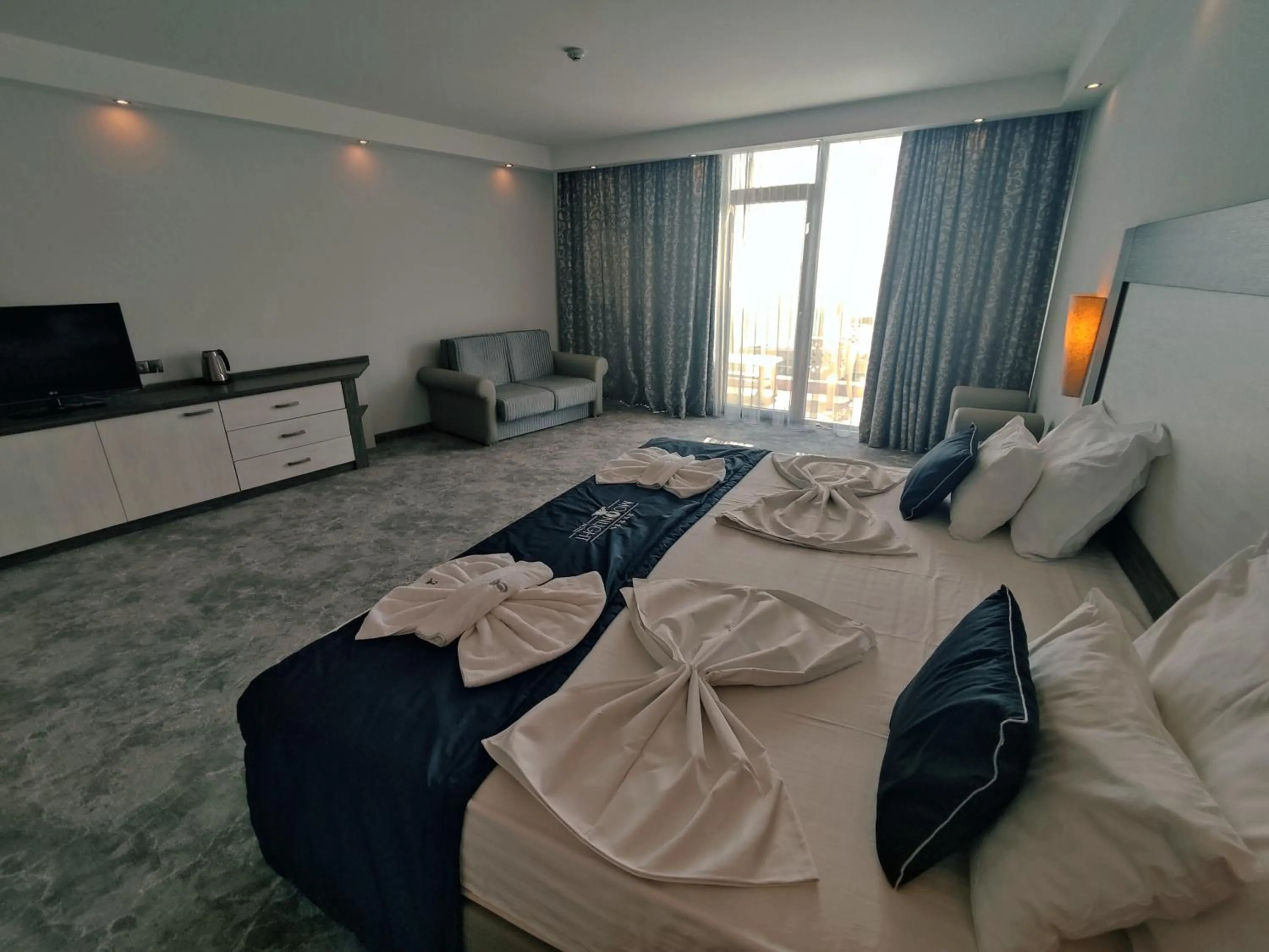 Bed in Moonlight Hotel - All Inclusive