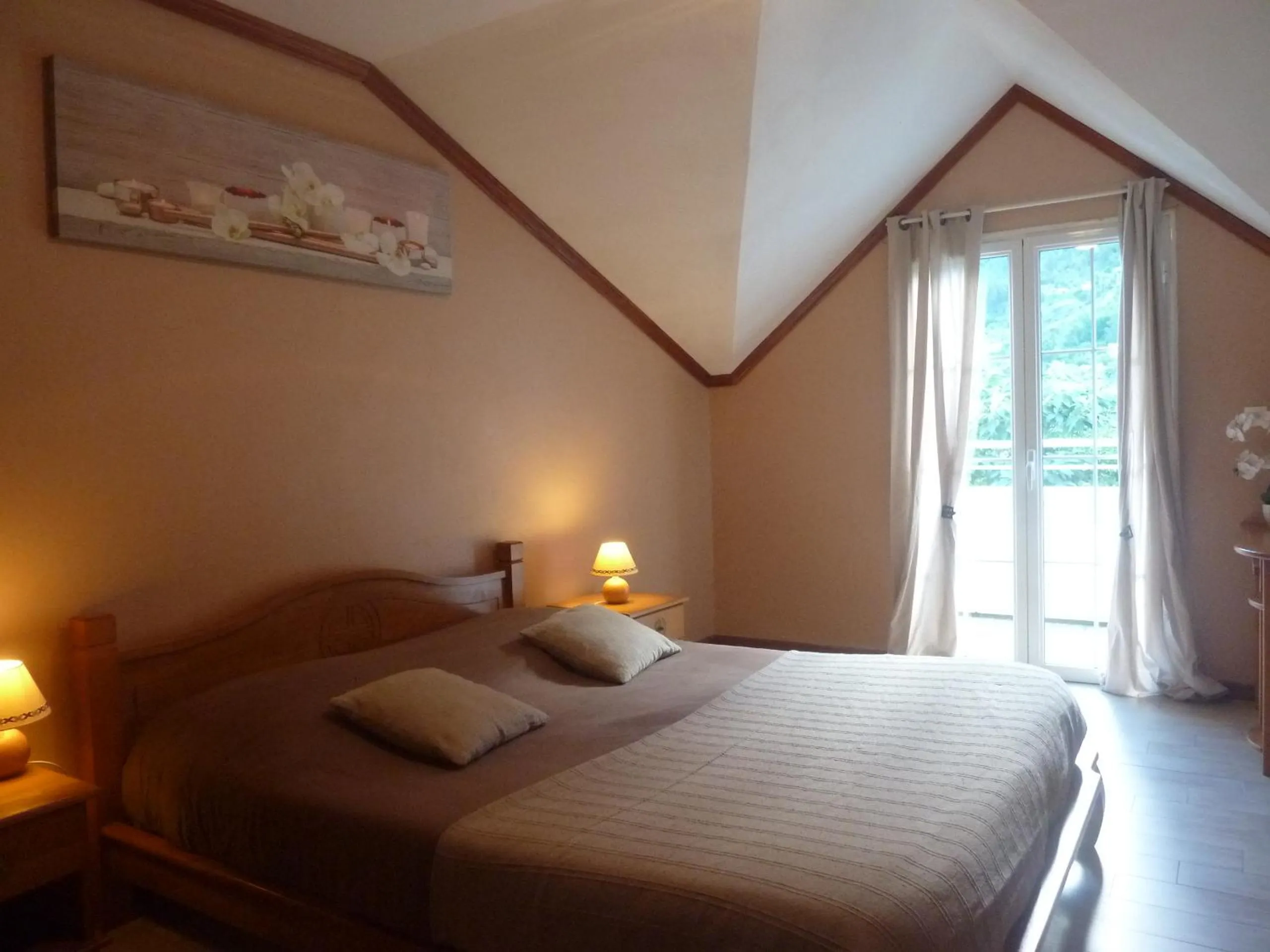 Bed in Chambres d'hôtes DORIS