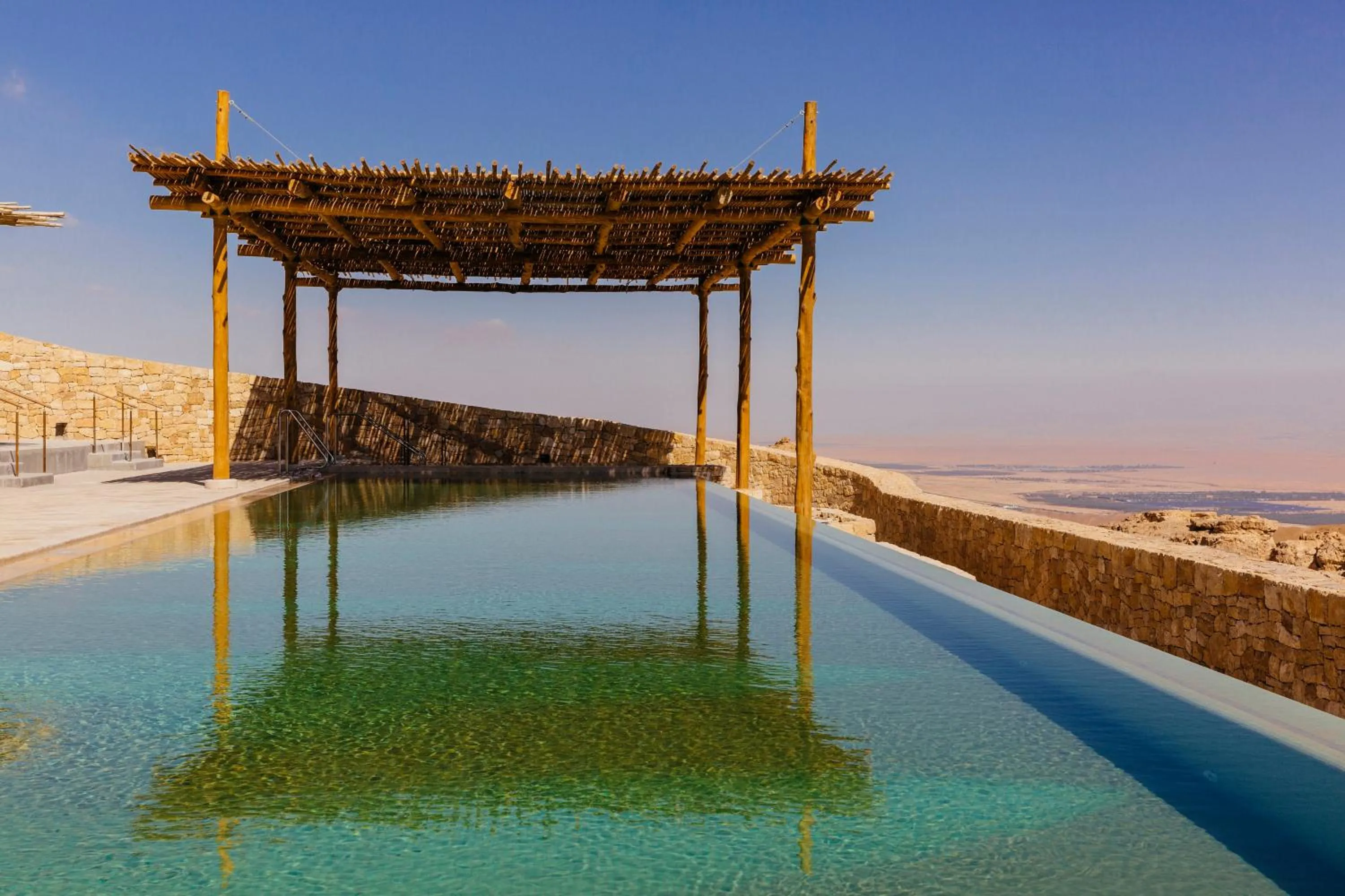 Natural landscape in Six Senses Shaharut