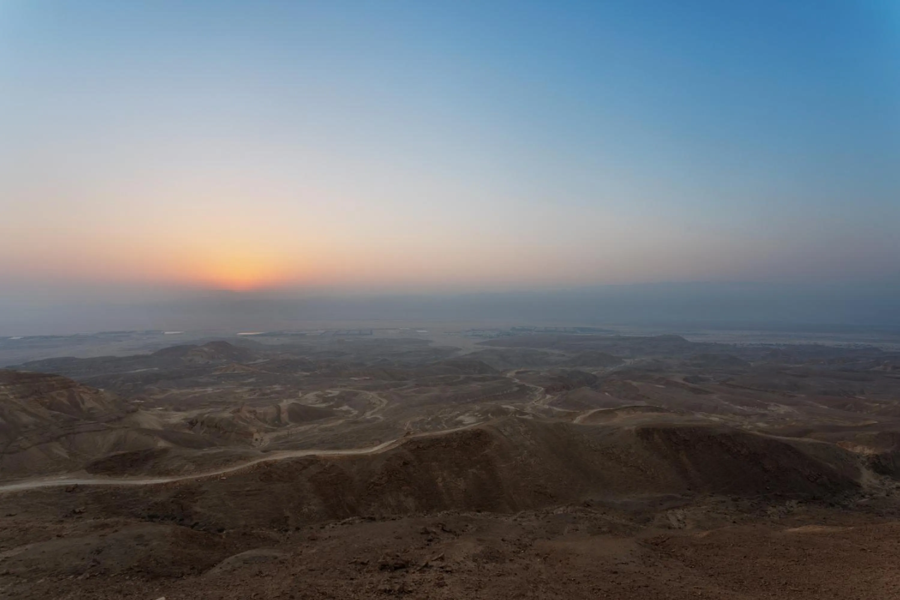 Natural landscape in Six Senses Shaharut