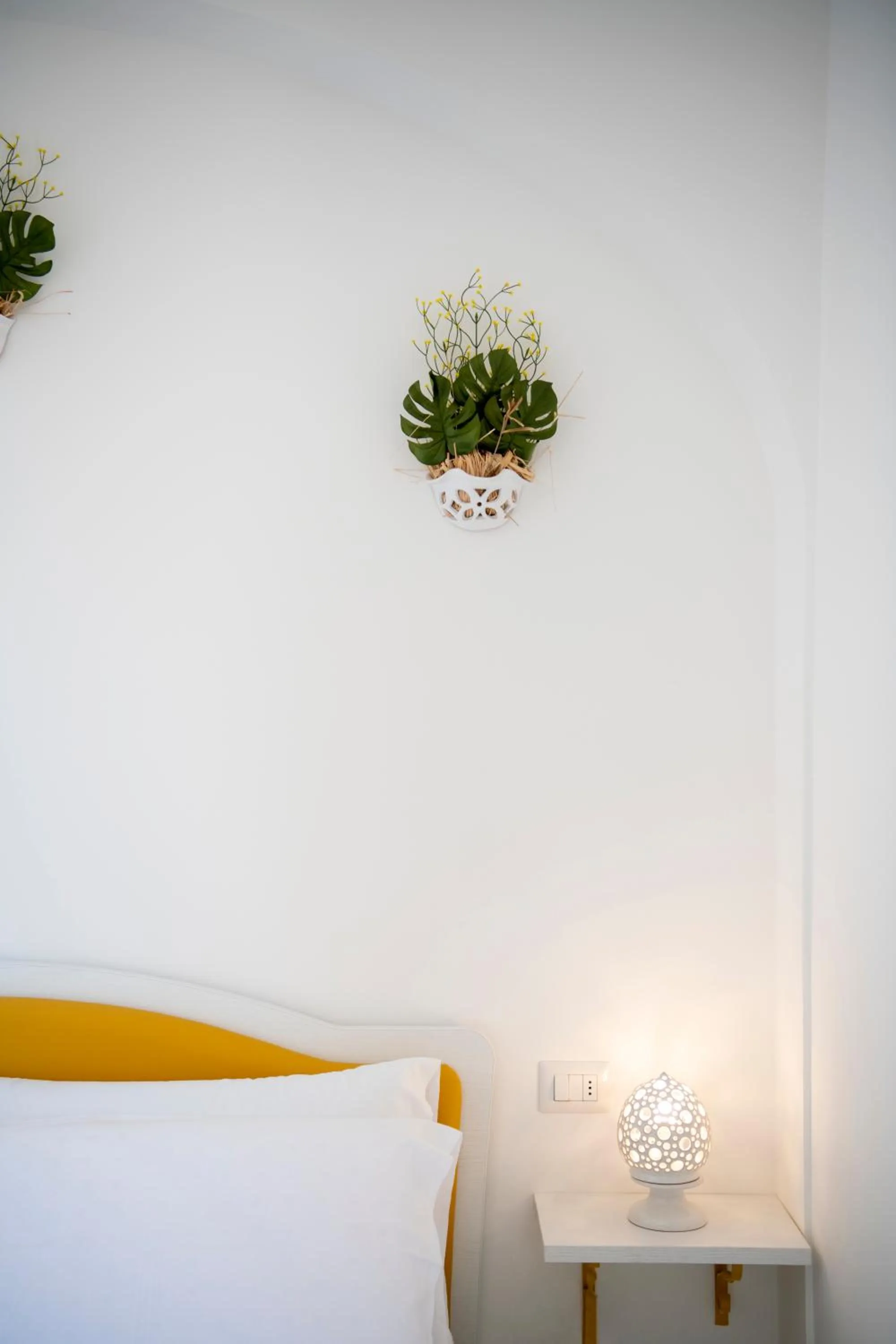 Bed in La Borragine Rooms