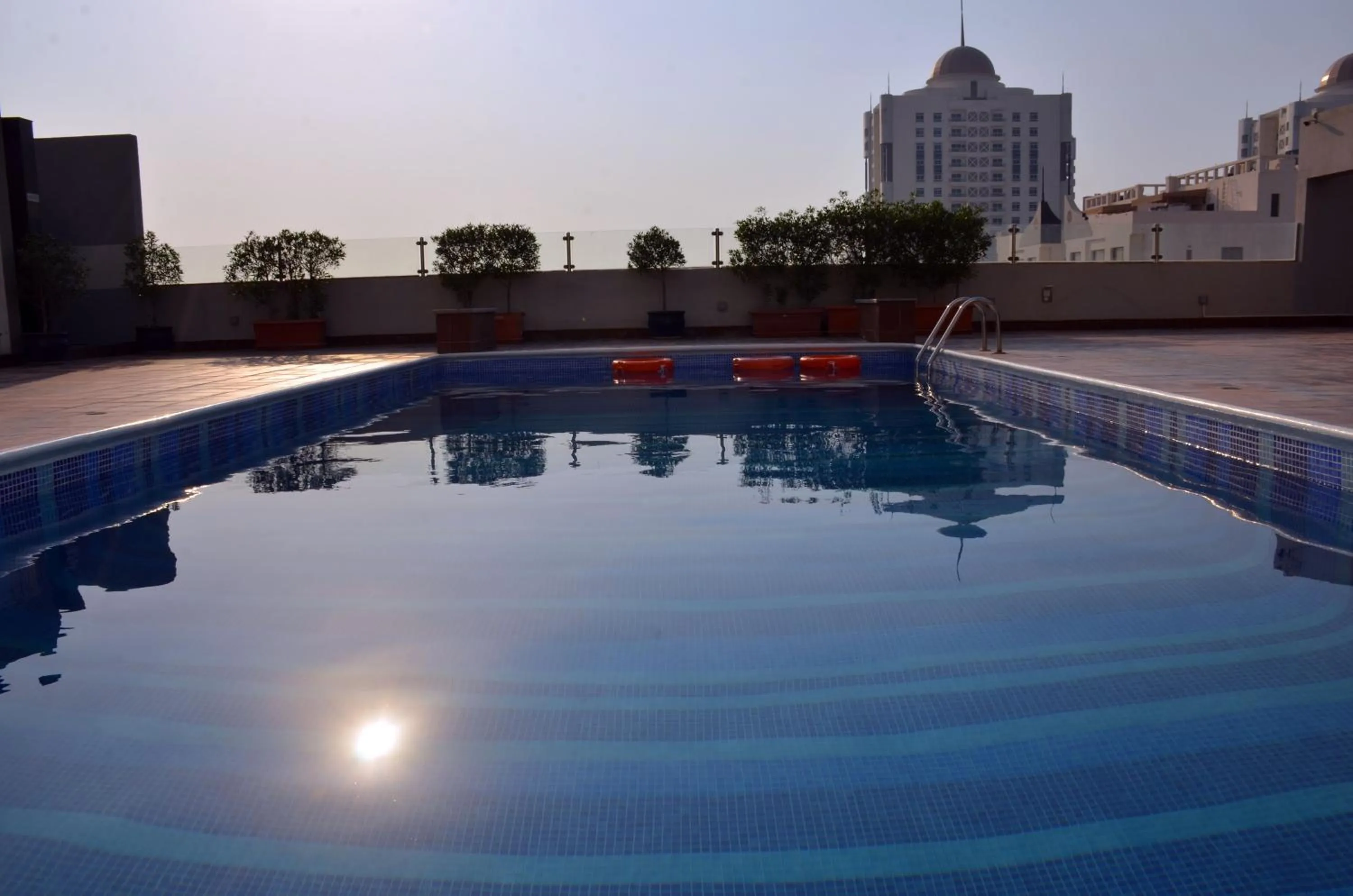 Swimming pool in Blaire Executive Suites