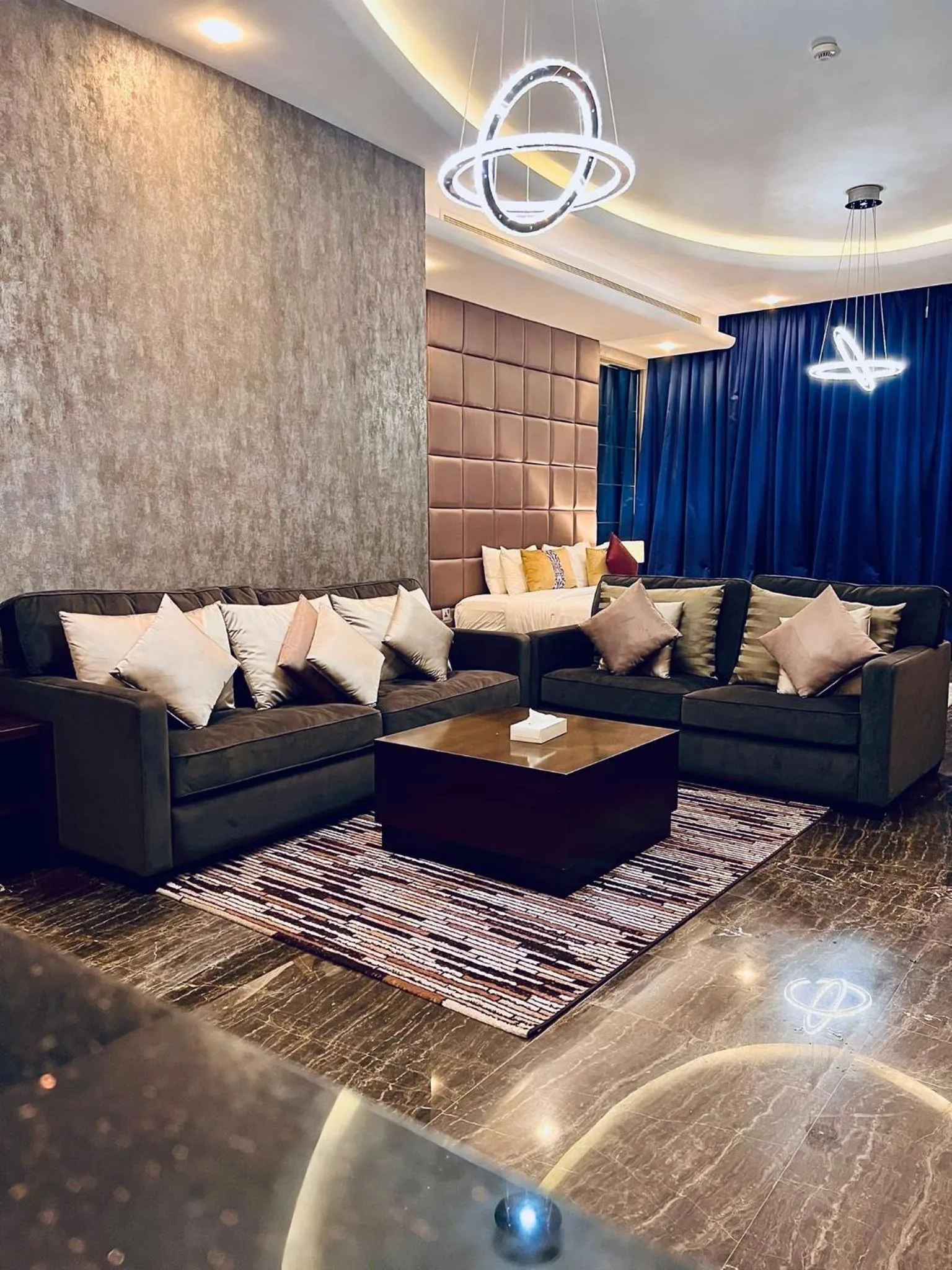 Living room in Blaire Executive Suites