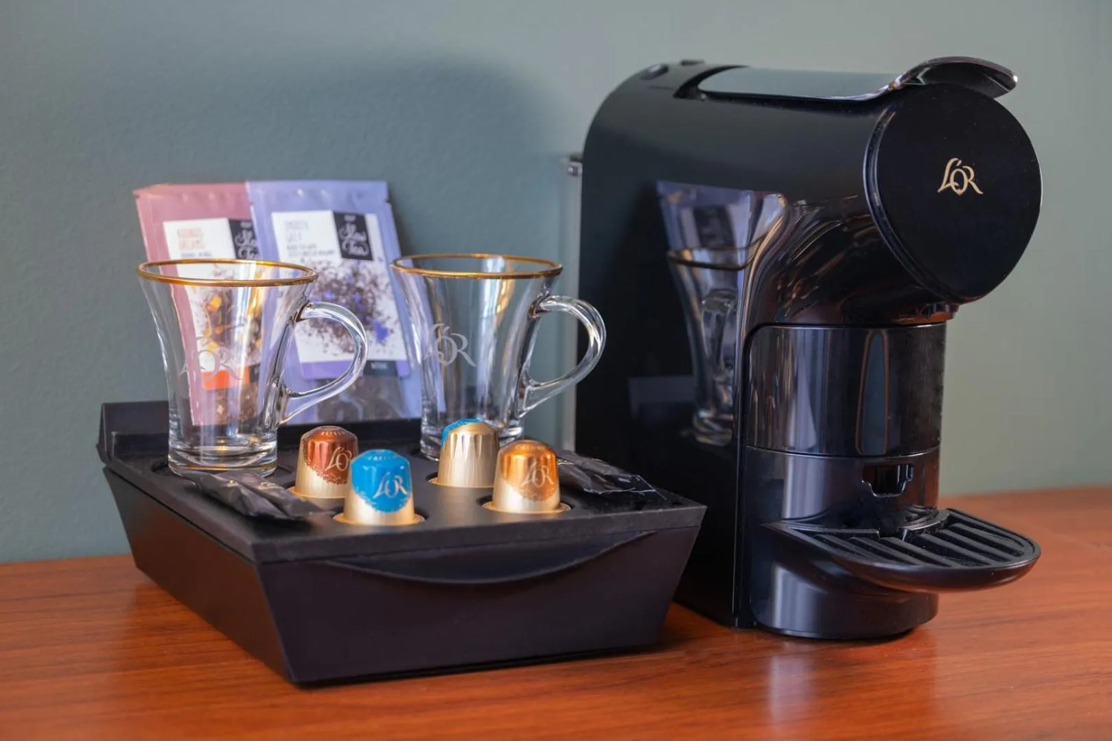 Coffee/tea facilities in Hotel Mohelnice