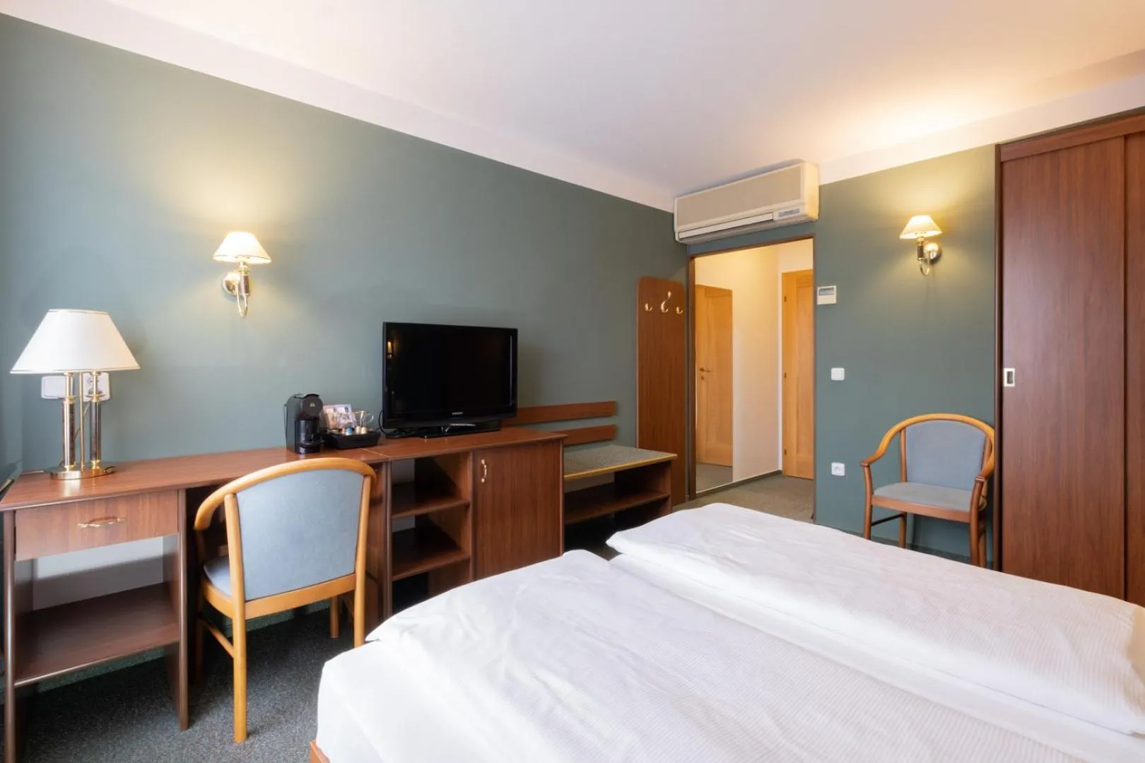 Bed in Hotel Mohelnice