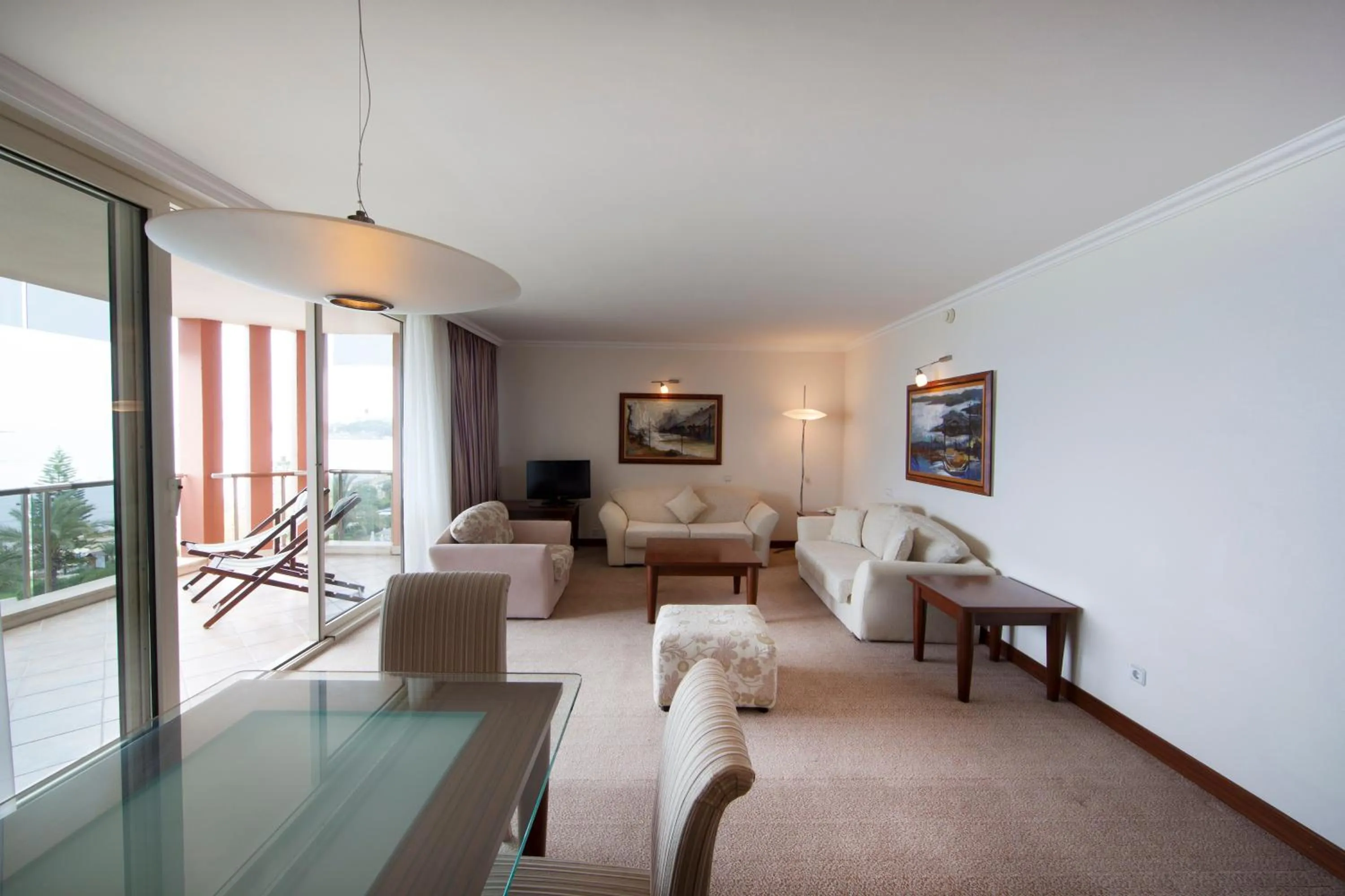 Living room in AQI Pegasos Resort