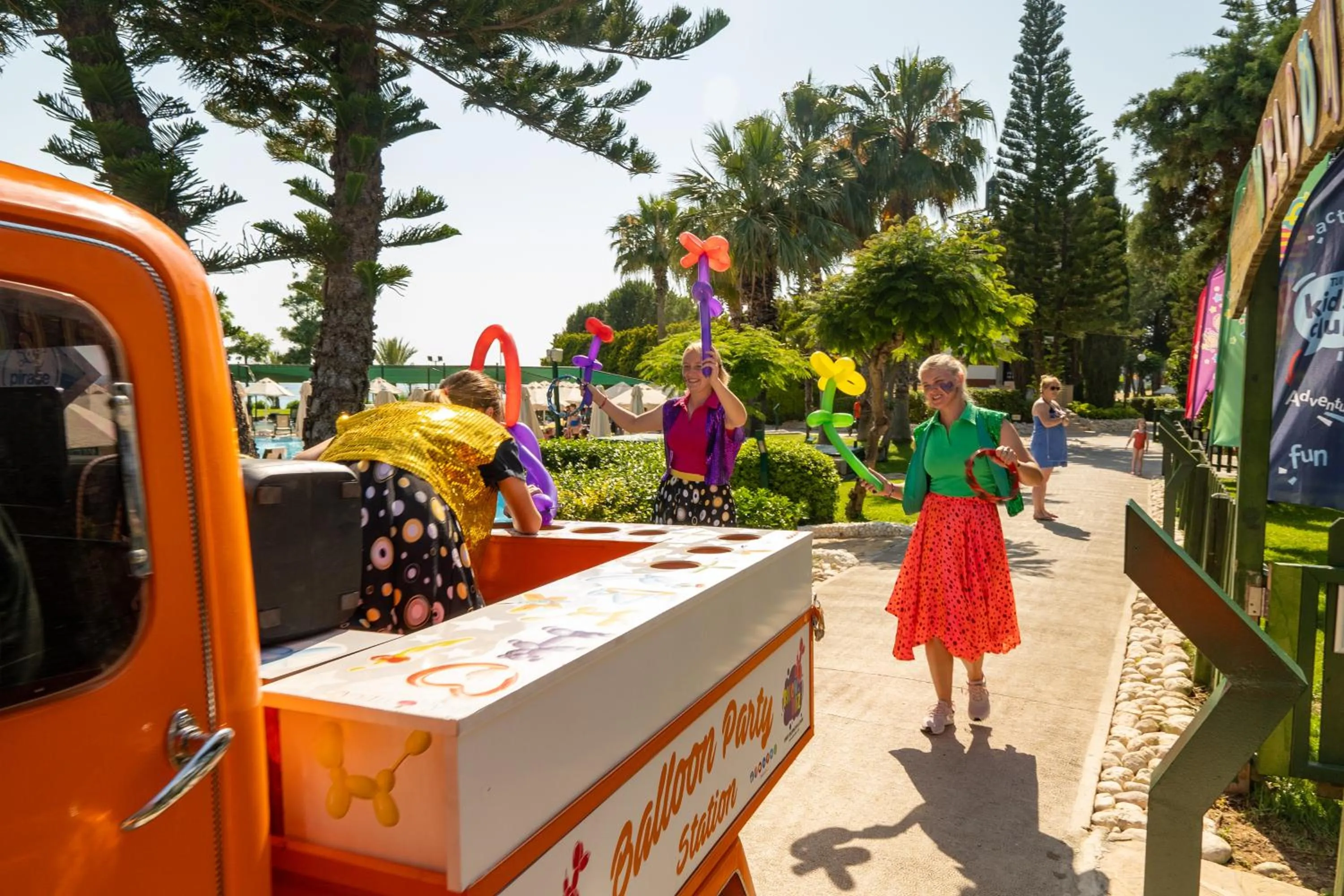 children in AQI Pegasos Resort