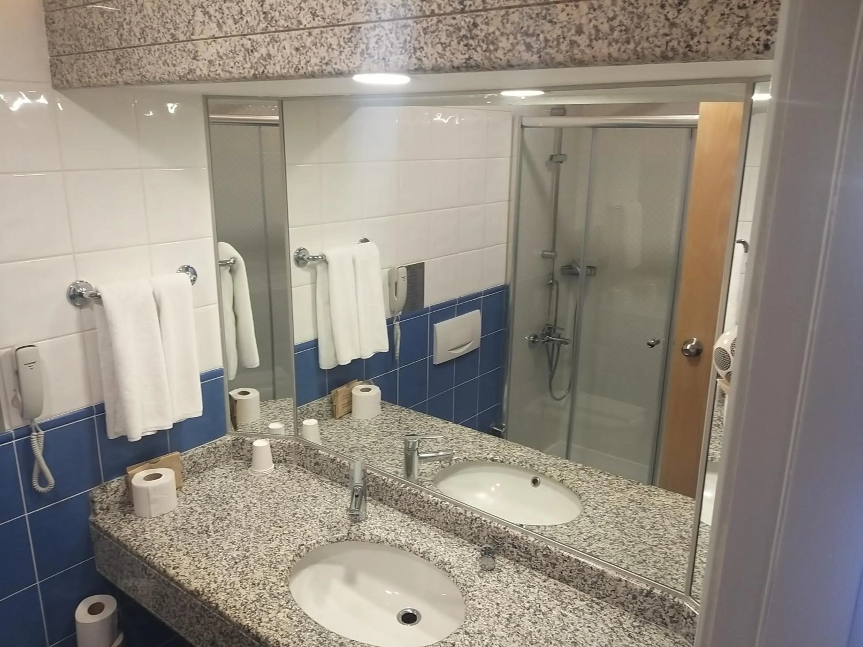 Bathroom in AQI Pegasos Resort