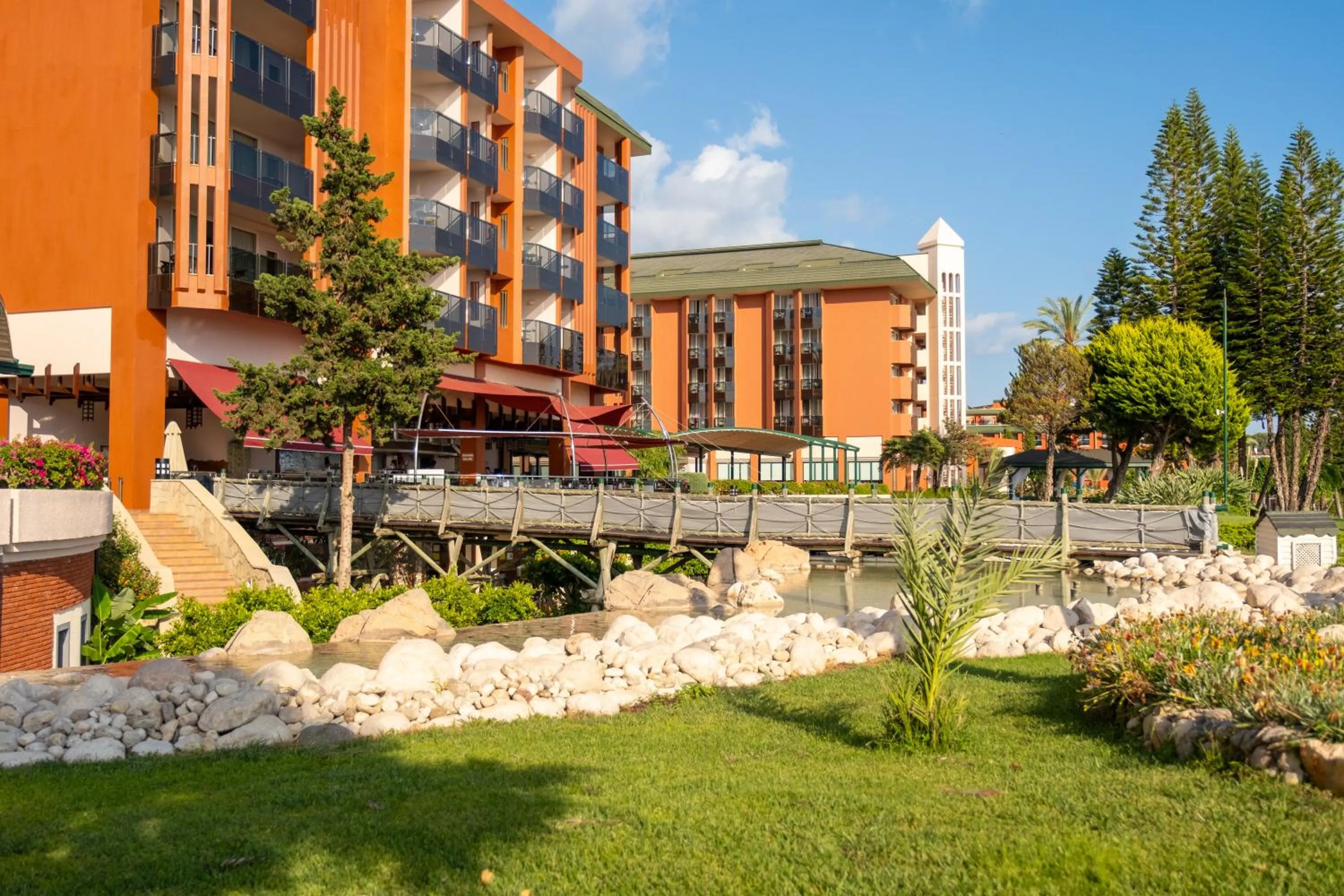 Property building in AQI Pegasos Resort