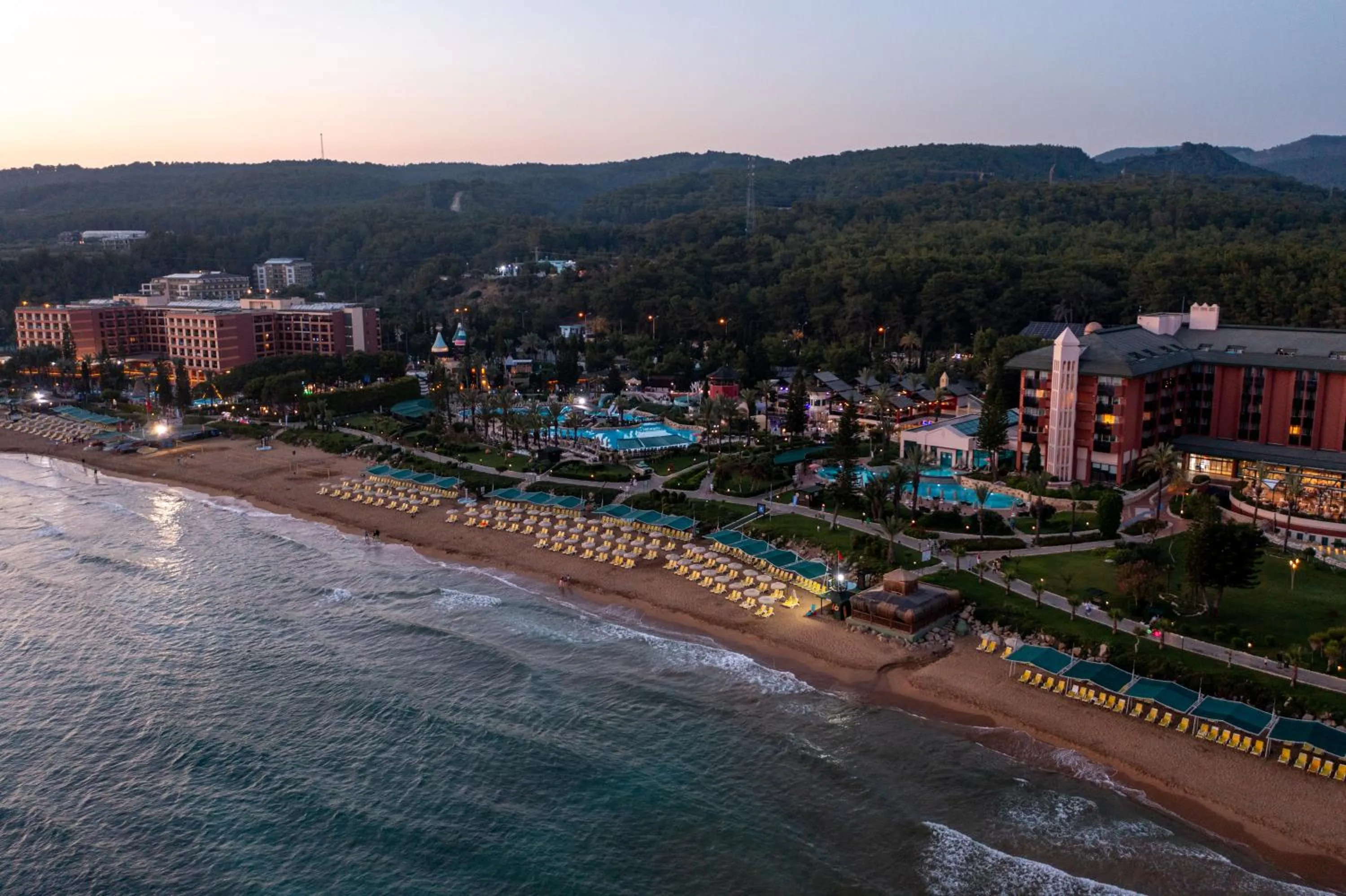 Property building in AQI Pegasos Resort