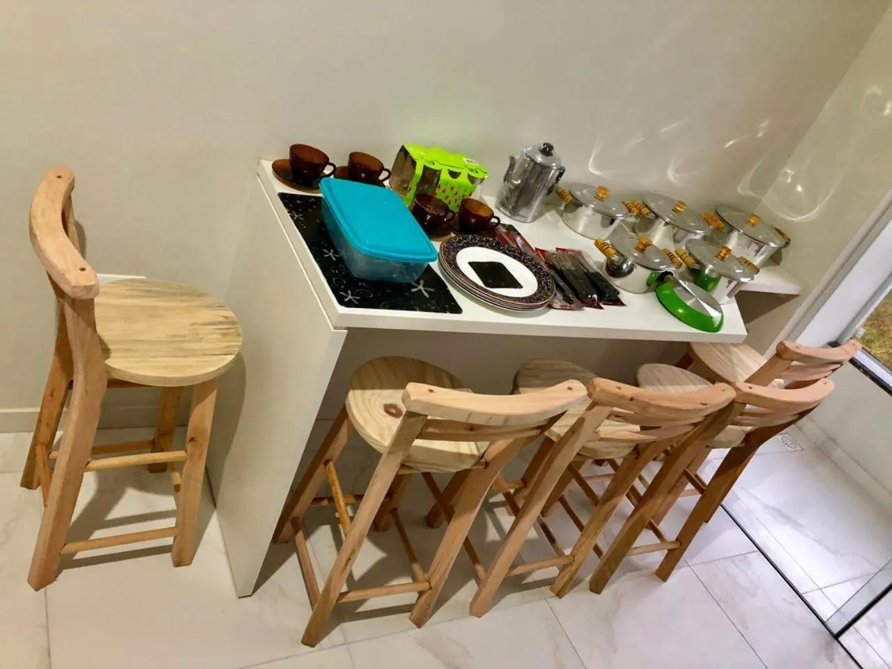 Kitchen or kitchenette in 330 METROS DO MAR, PRAIA DOS INGLESES, Piske Imóveis