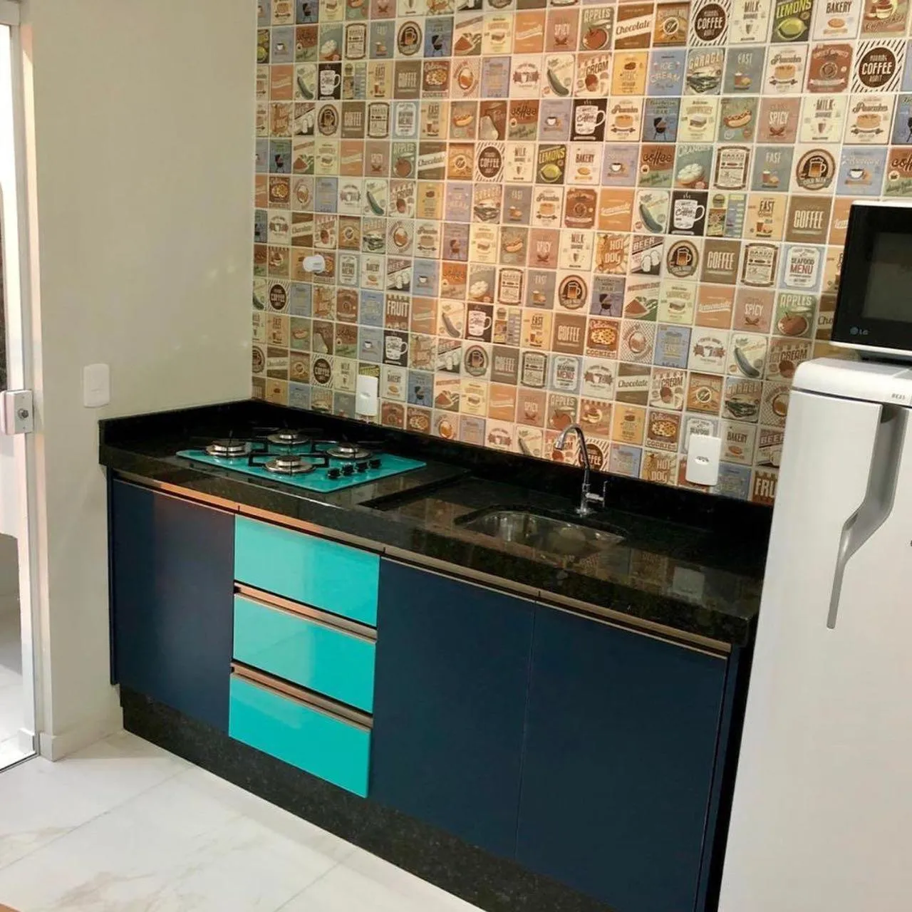 Kitchen or kitchenette in 330 METROS DO MAR, PRAIA DOS INGLESES, Piske Imóveis