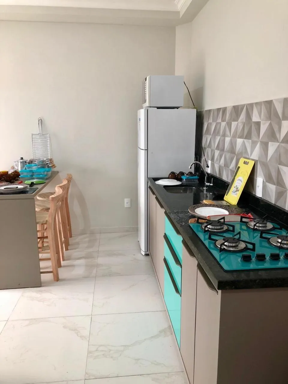 Kitchen or kitchenette in 330 METROS DO MAR, PRAIA DOS INGLESES, Piske Imóveis