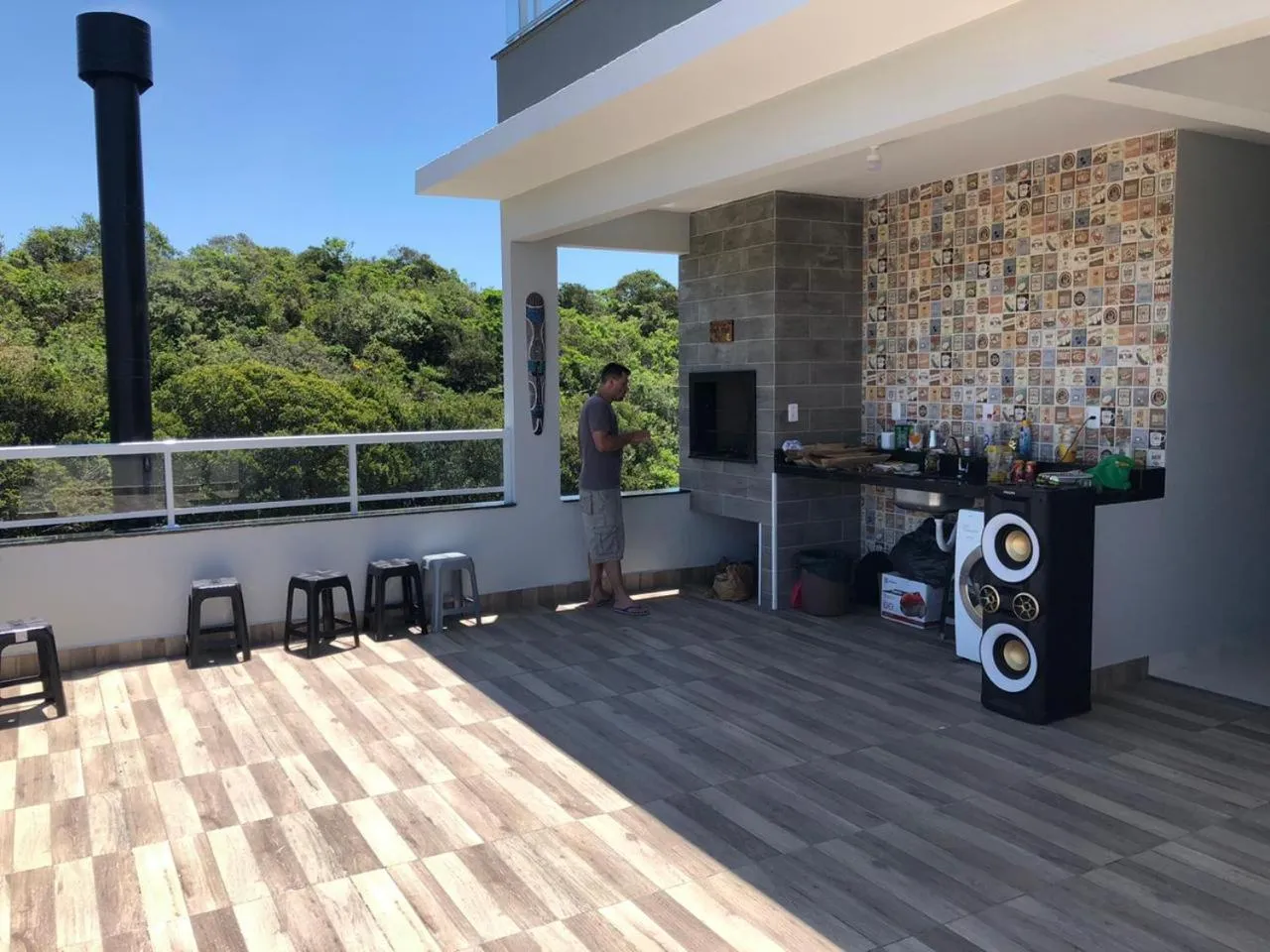 Patio in 330 METROS DO MAR, PRAIA DOS INGLESES, Piske Imóveis