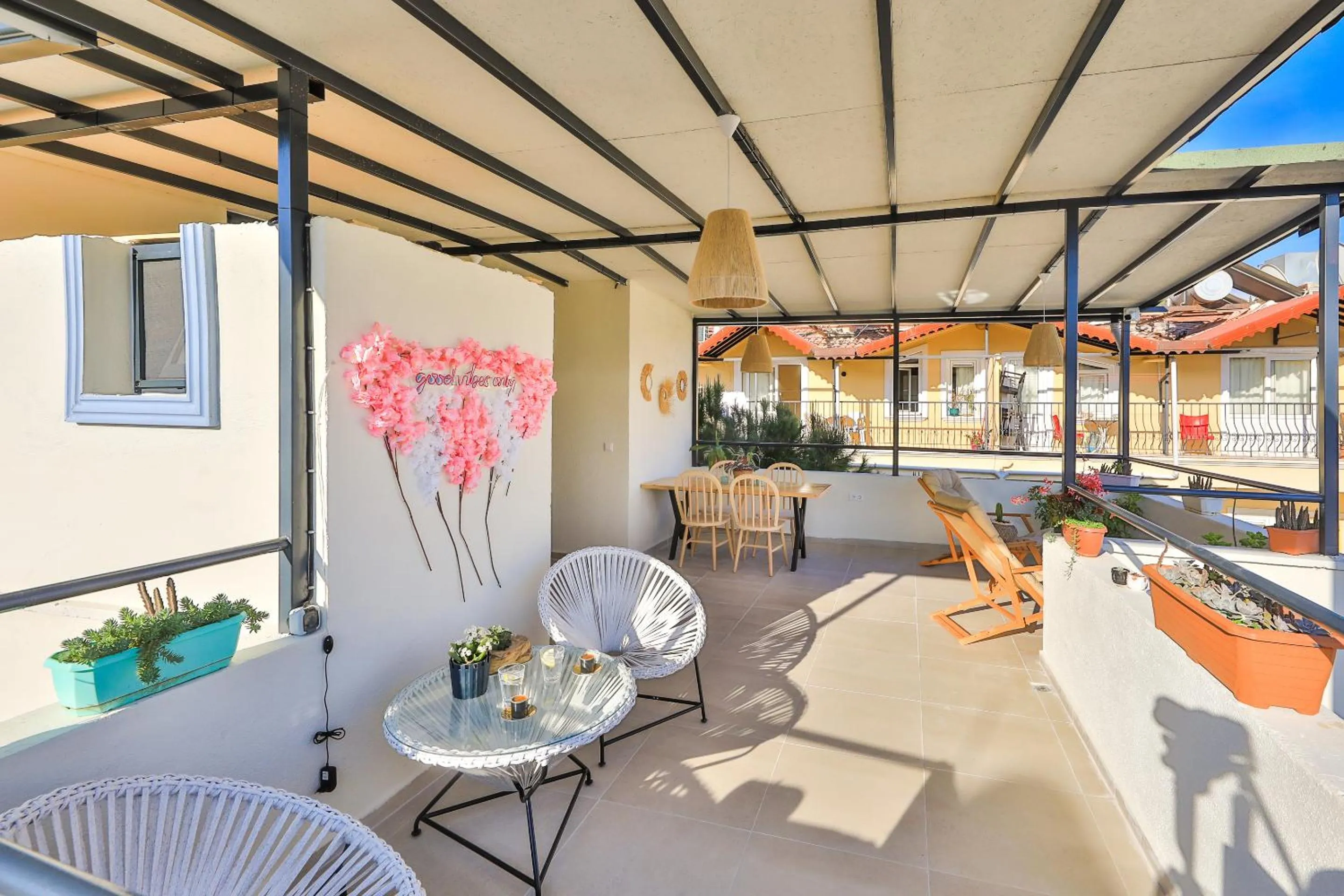 Balcony/Terrace in Bahar Pansiyon