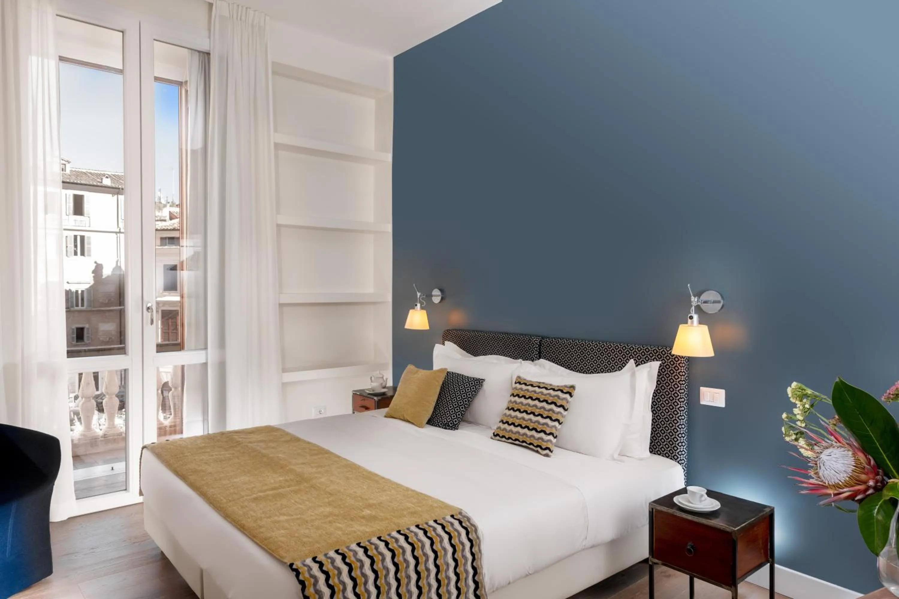 Bedroom, Bed in Charme 308