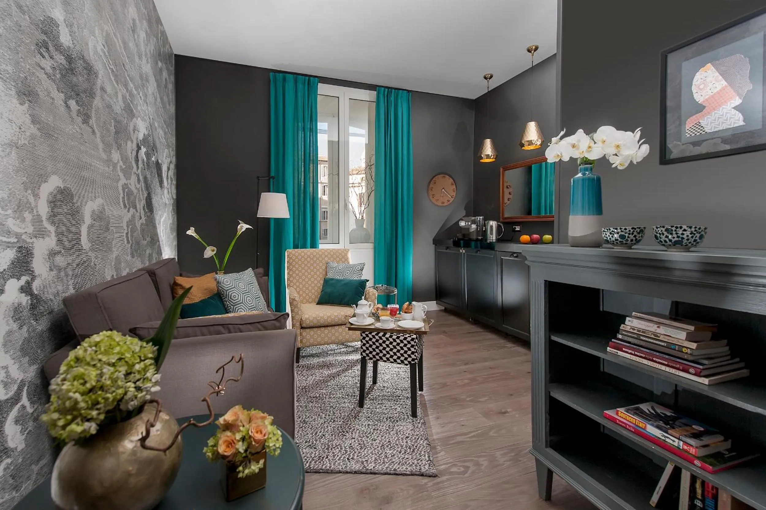 Living room in Charme 308