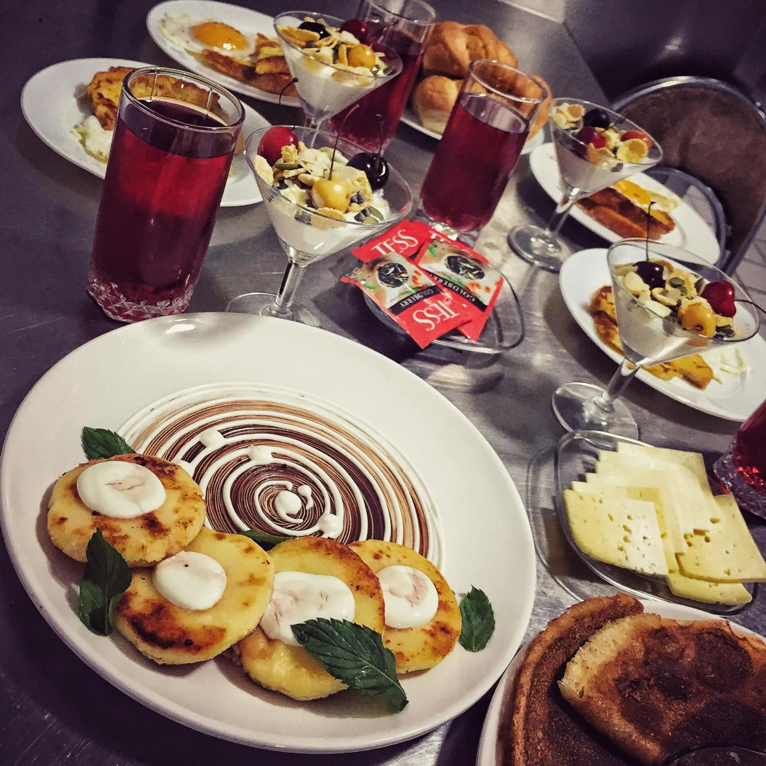 Breakfast in Cross Health Spa Center