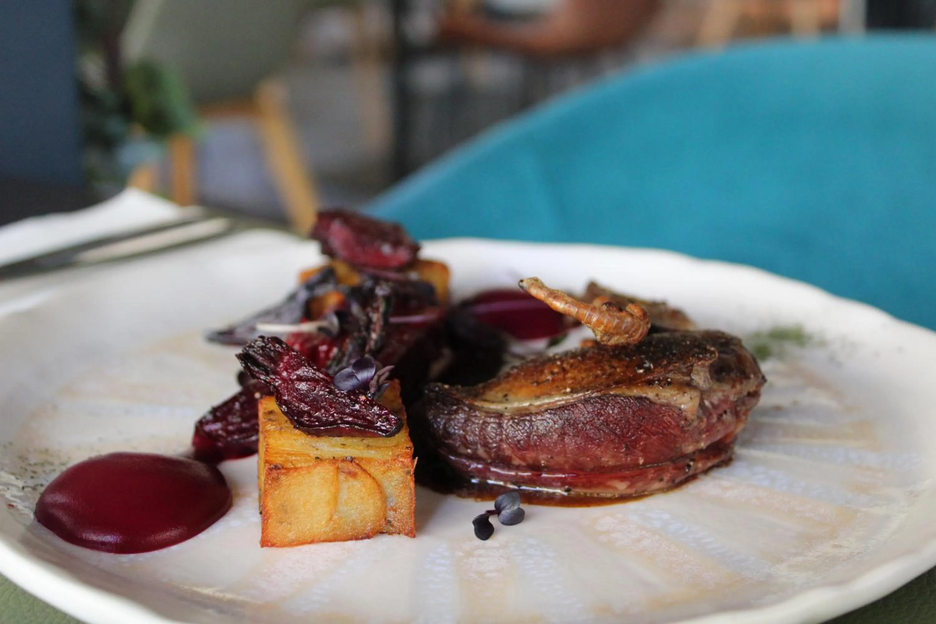 Food in Domaine de la Résidence - Hôtel, Spa & Restaurant