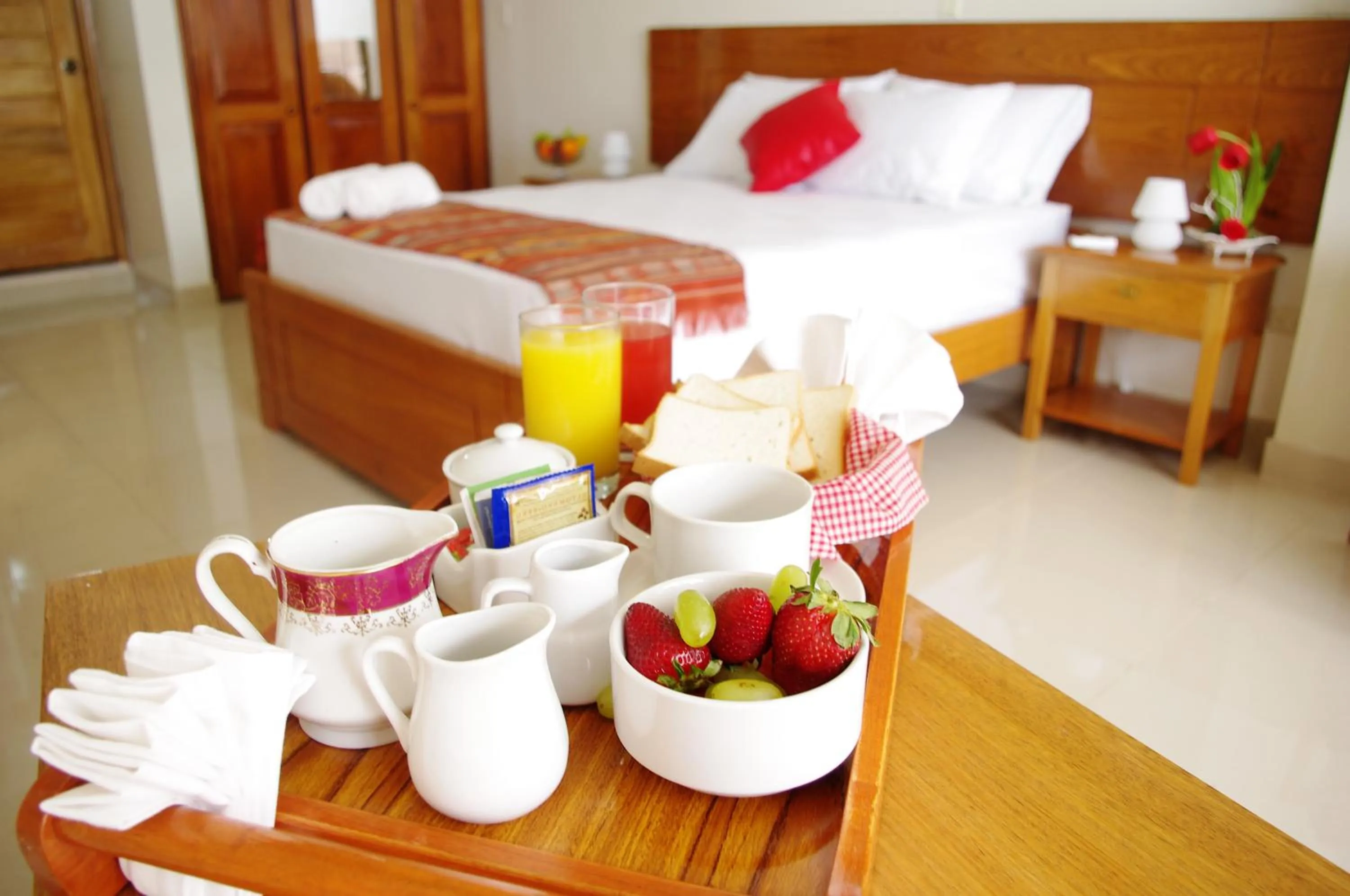 Bed in Del Castillo Plaza Hotel Pucallpa