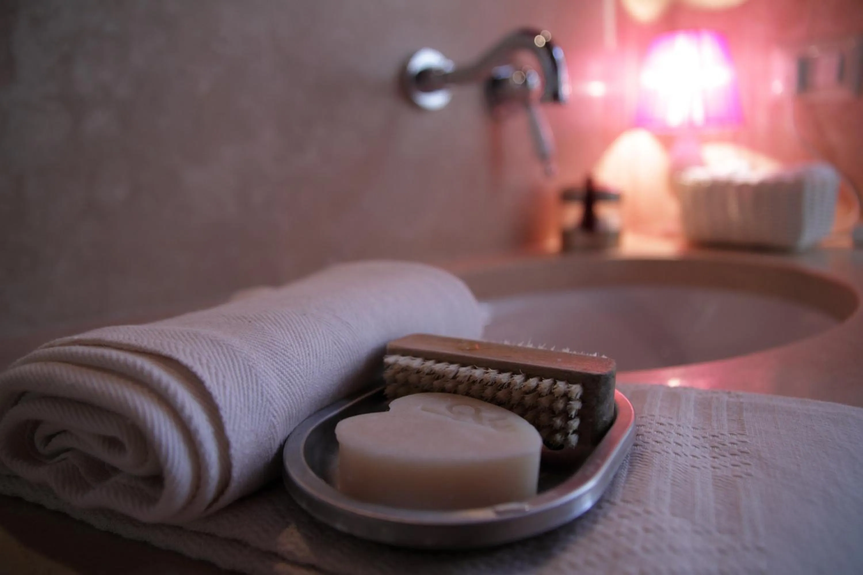 Bathroom in Casa Soleluna B&B