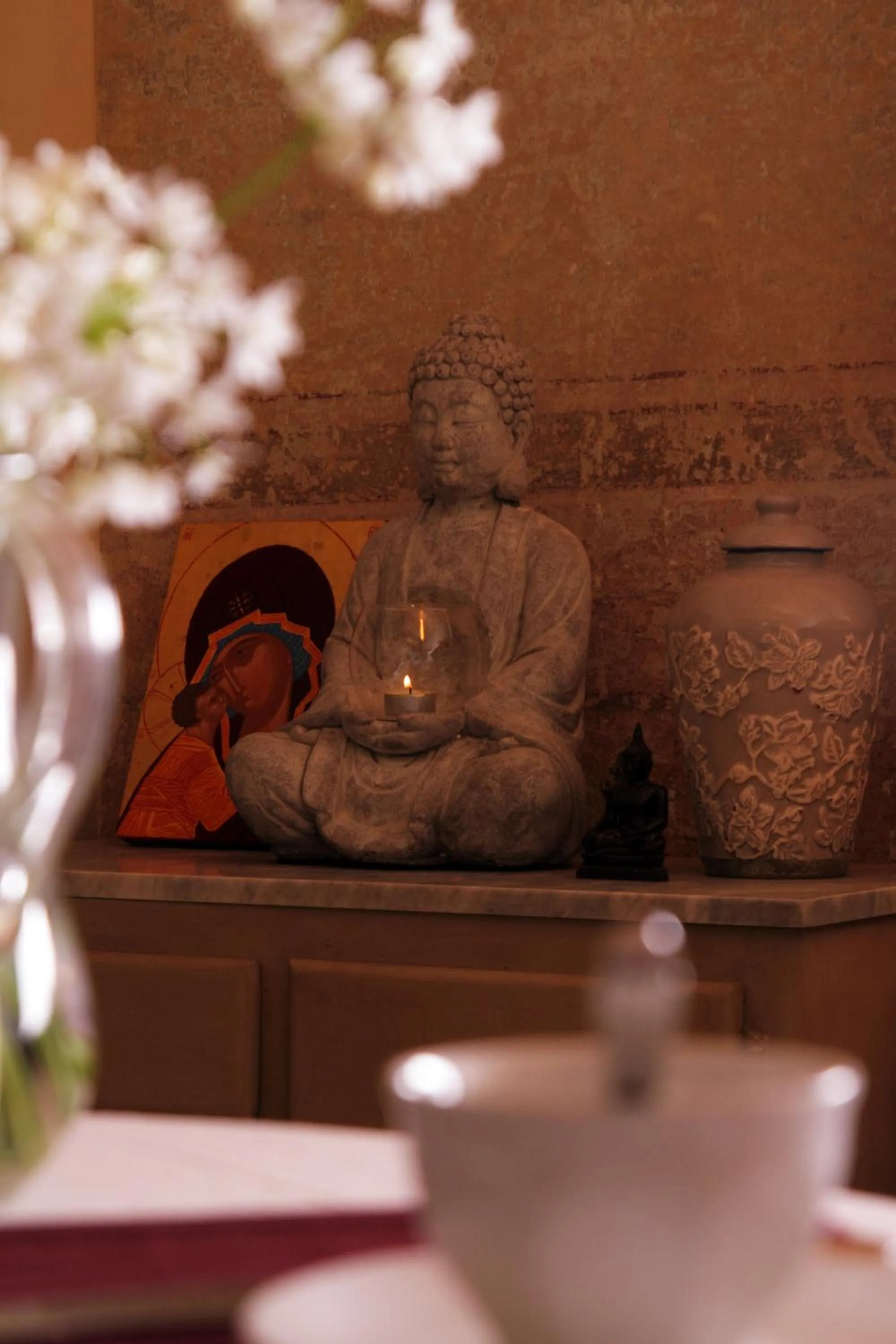 Decorative detail in Casa Soleluna B&B