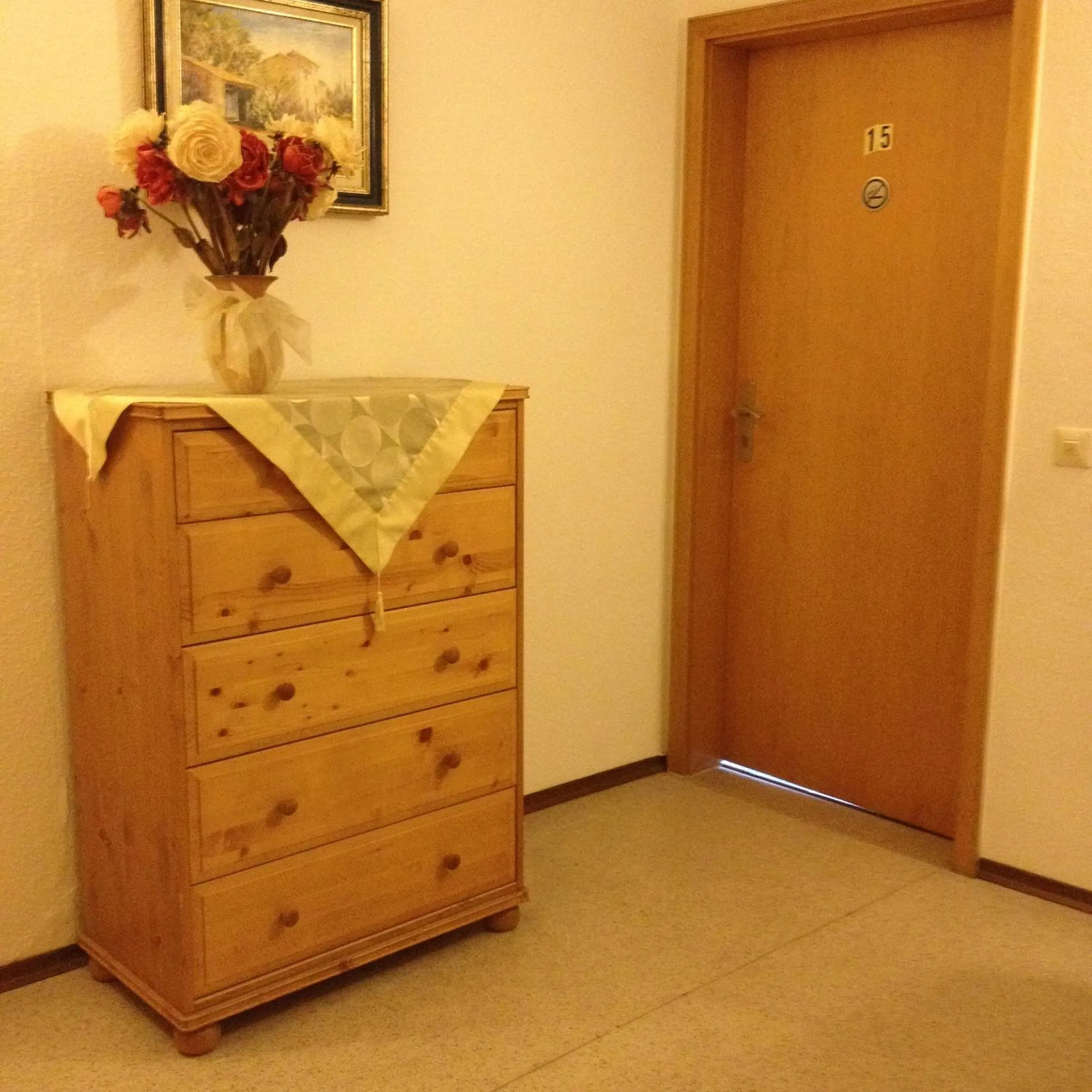 Decorative detail in Hotel Elsenztal