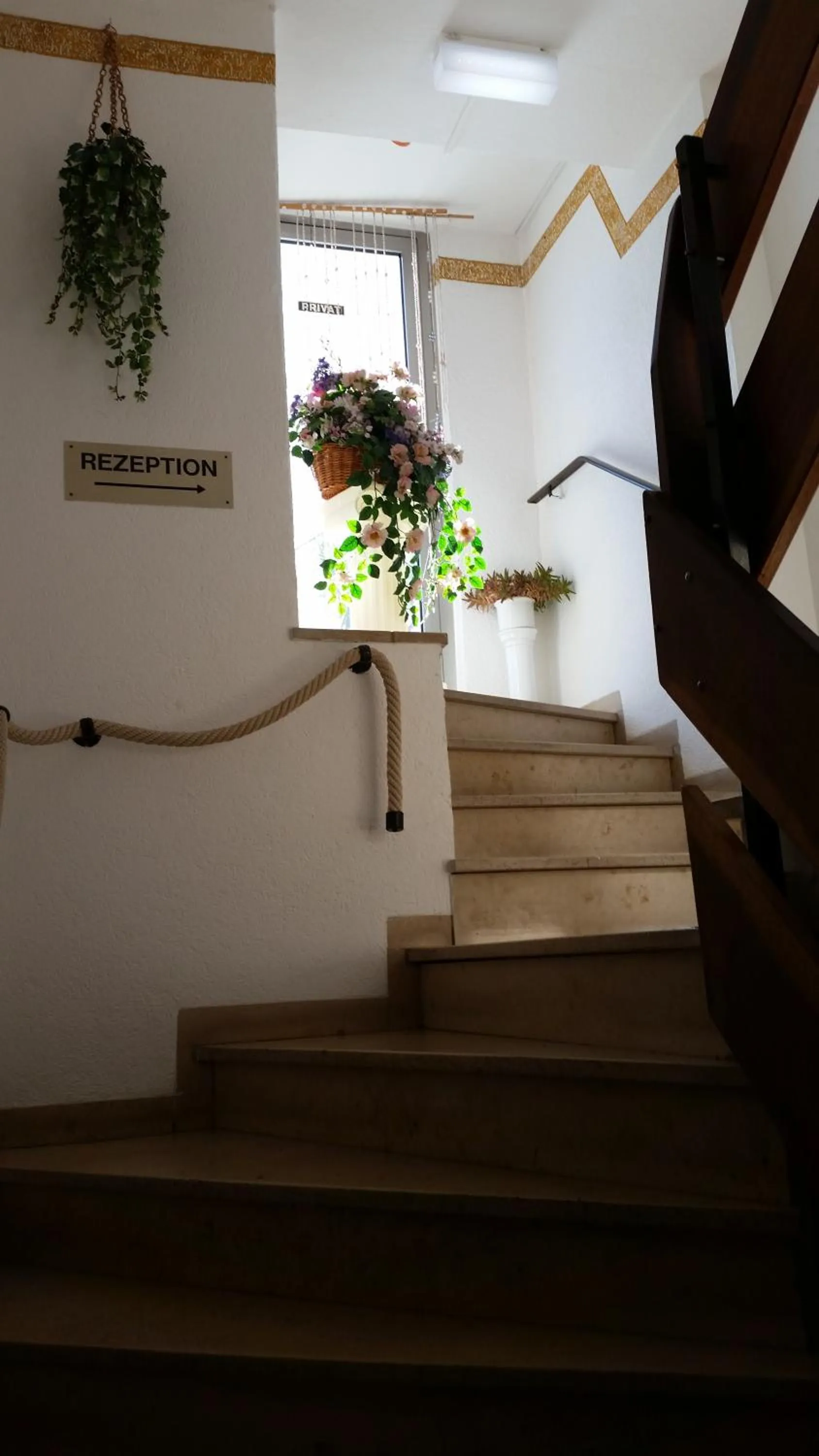 Decorative detail in Hotel Elsenztal