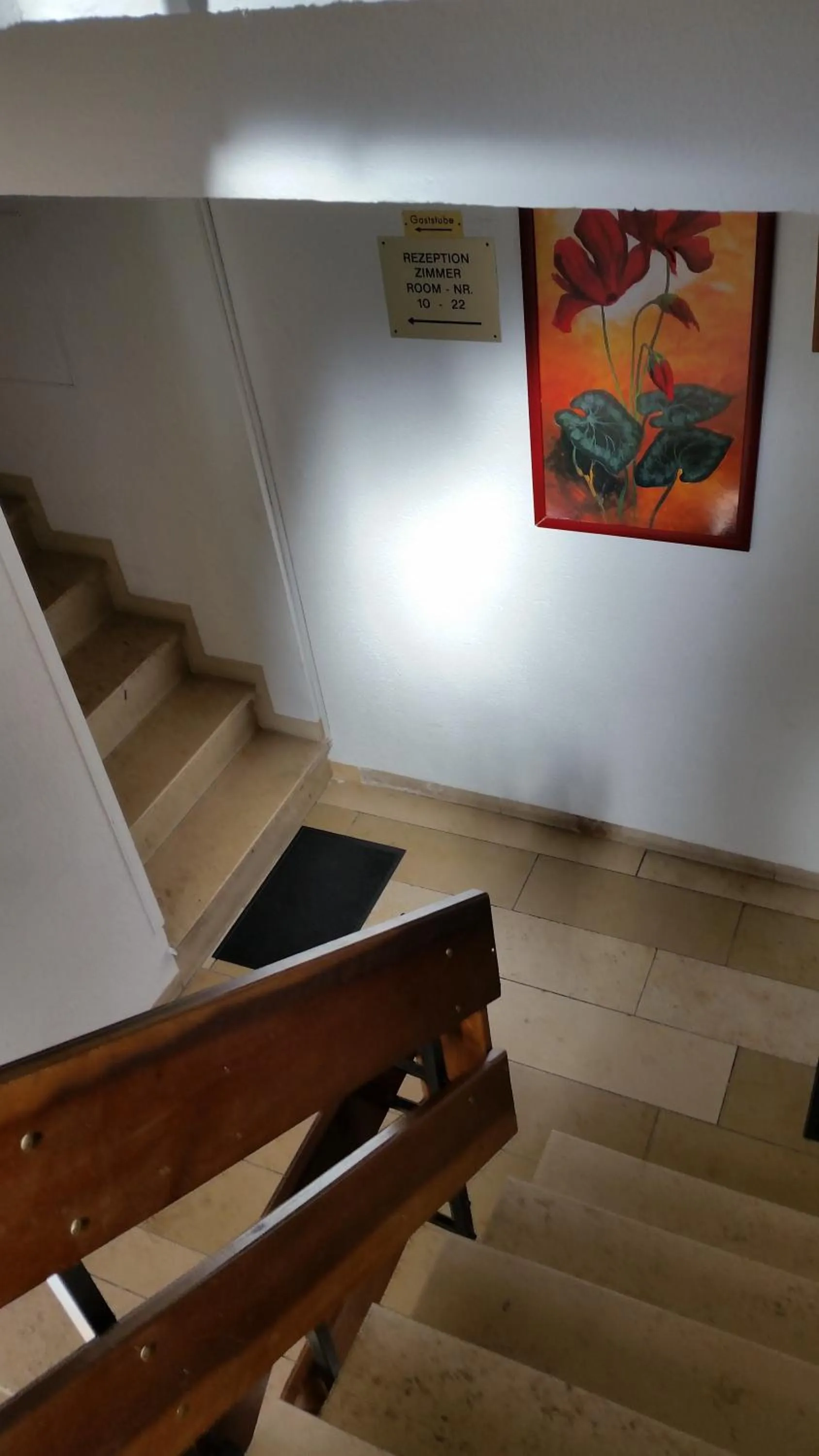 Decorative detail in Hotel Elsenztal