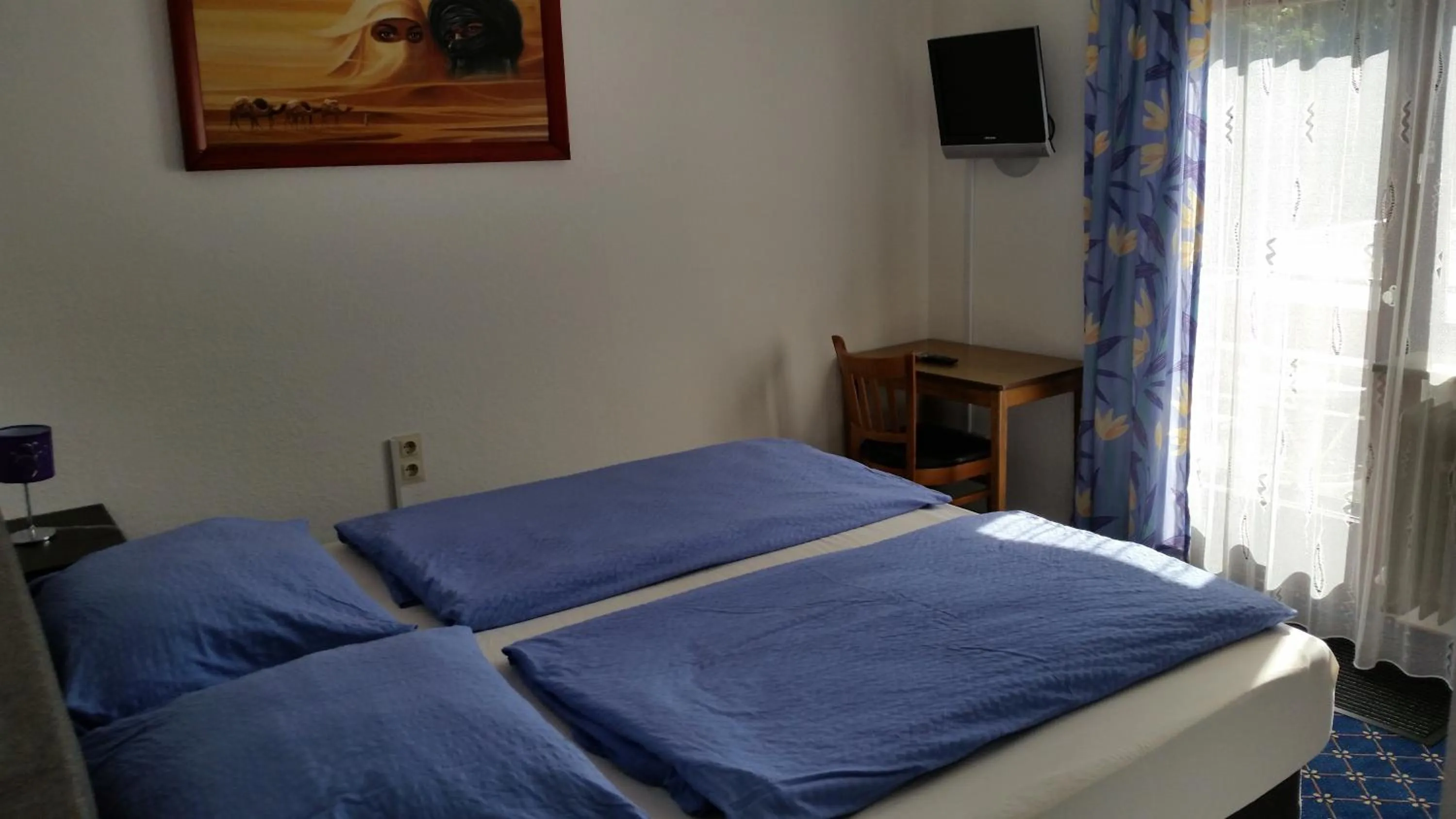 Bed in Hotel Elsenztal