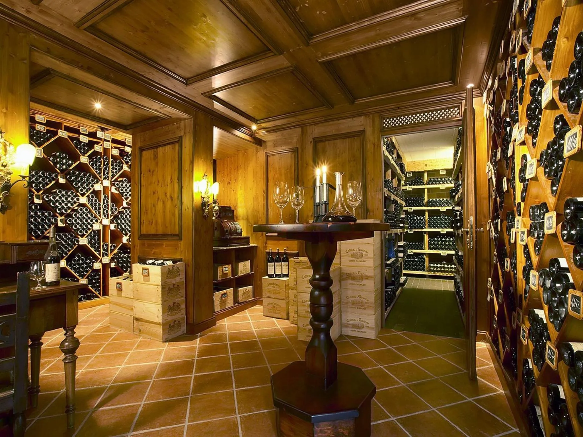 Alcoholic drinks in Colombi Hotel