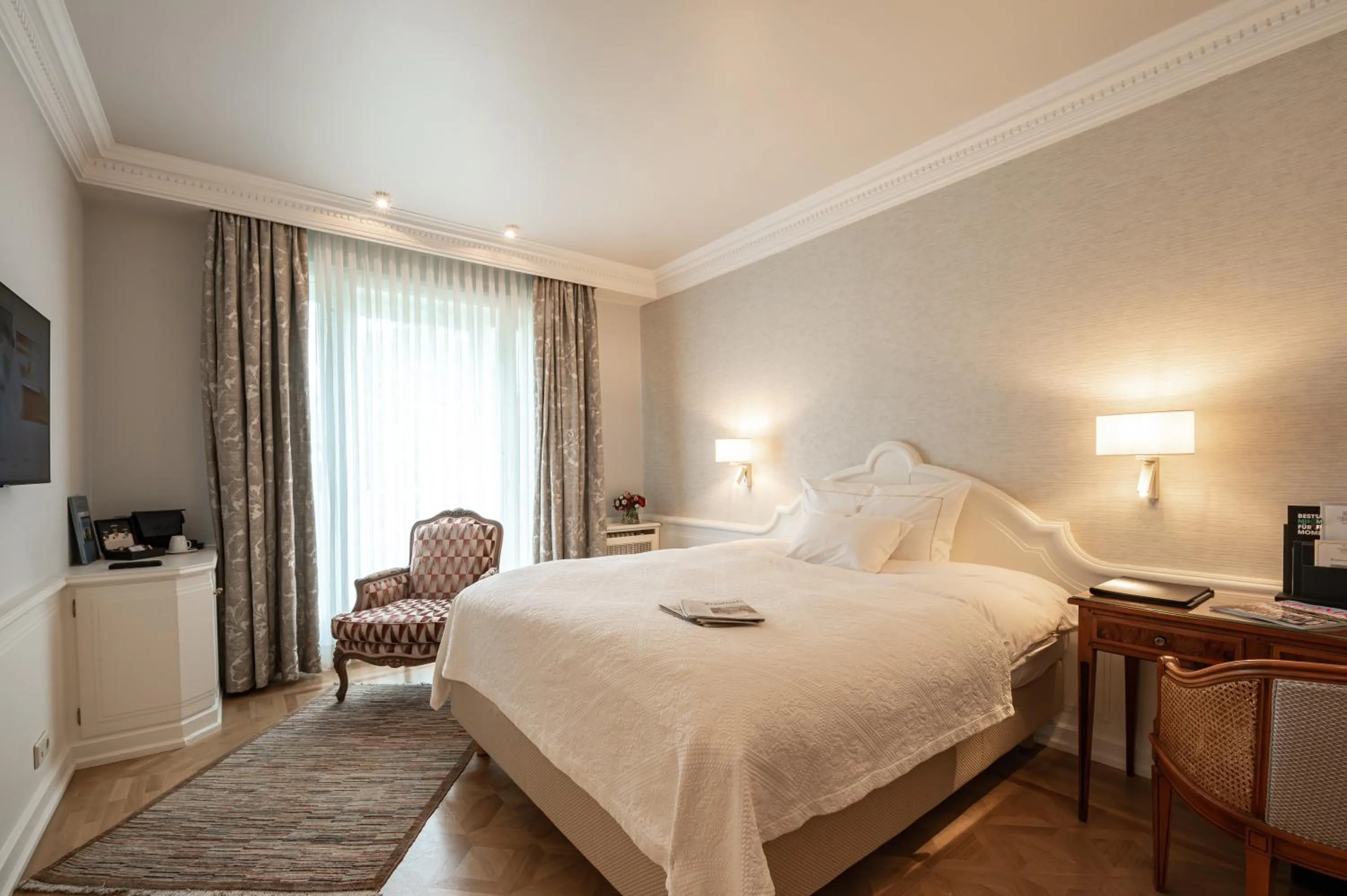 Bed in Colombi Hotel