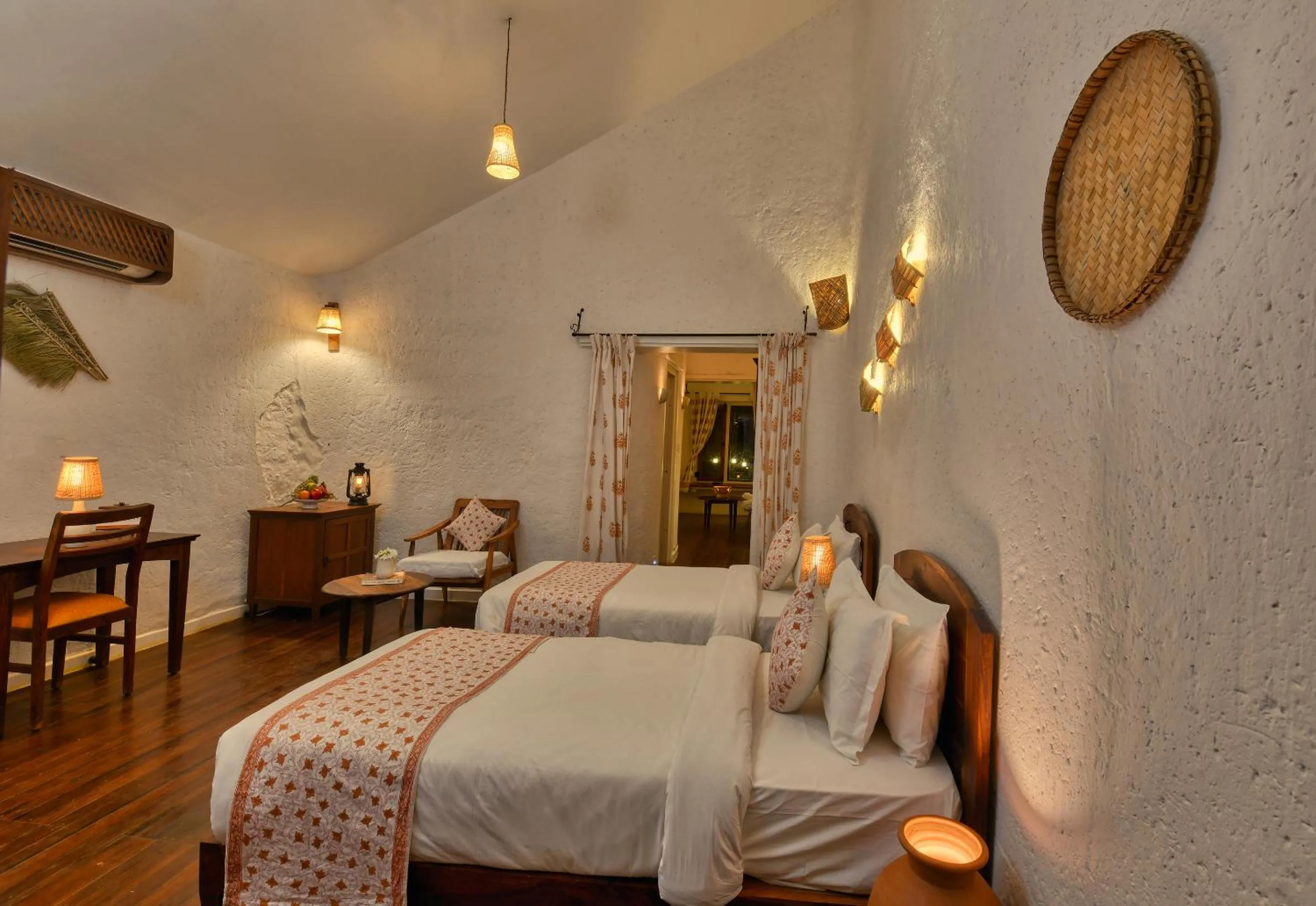 Bedroom, Bed in The Earth at Ranthambore