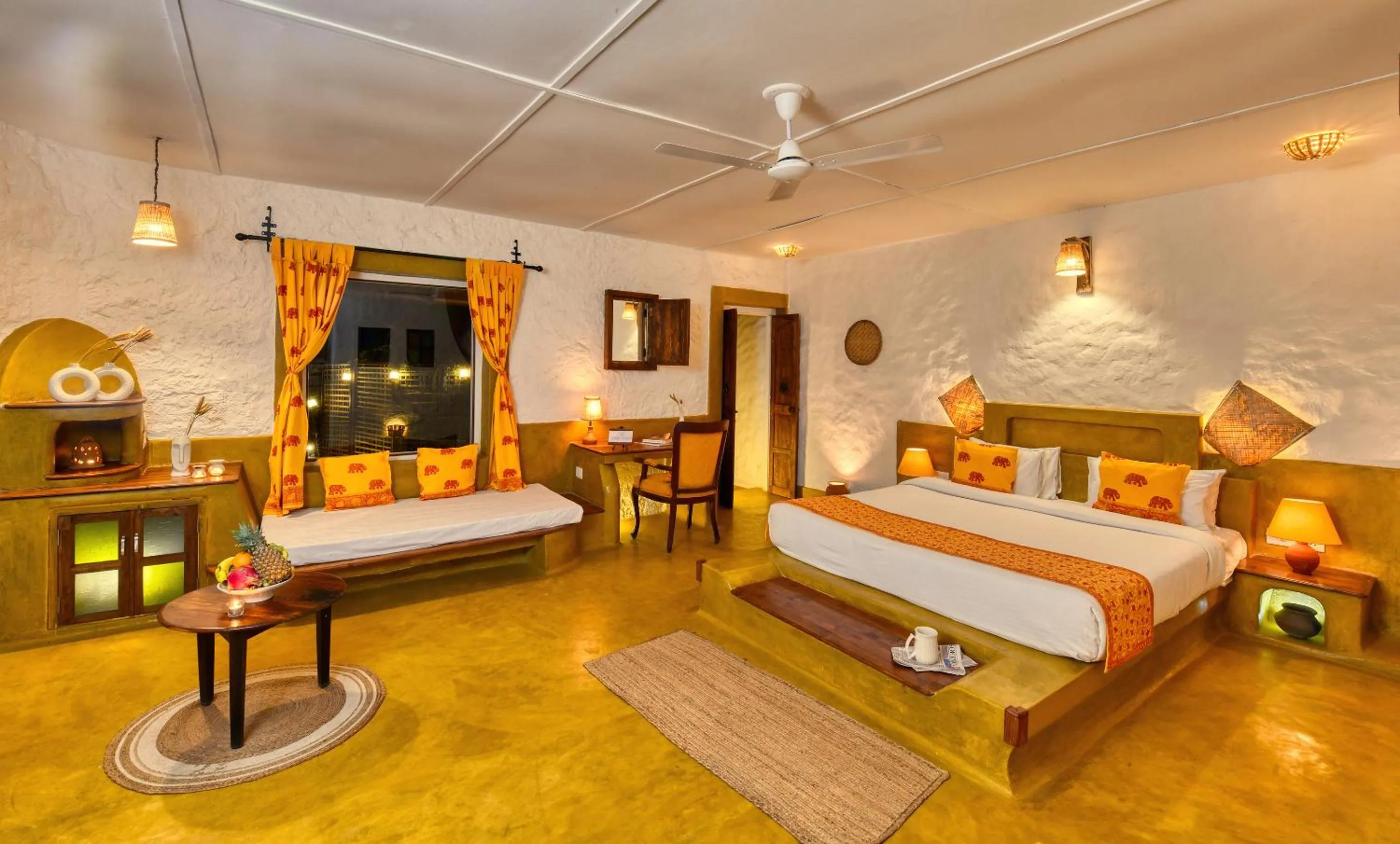 Bedroom, Bed in The Earth at Ranthambore