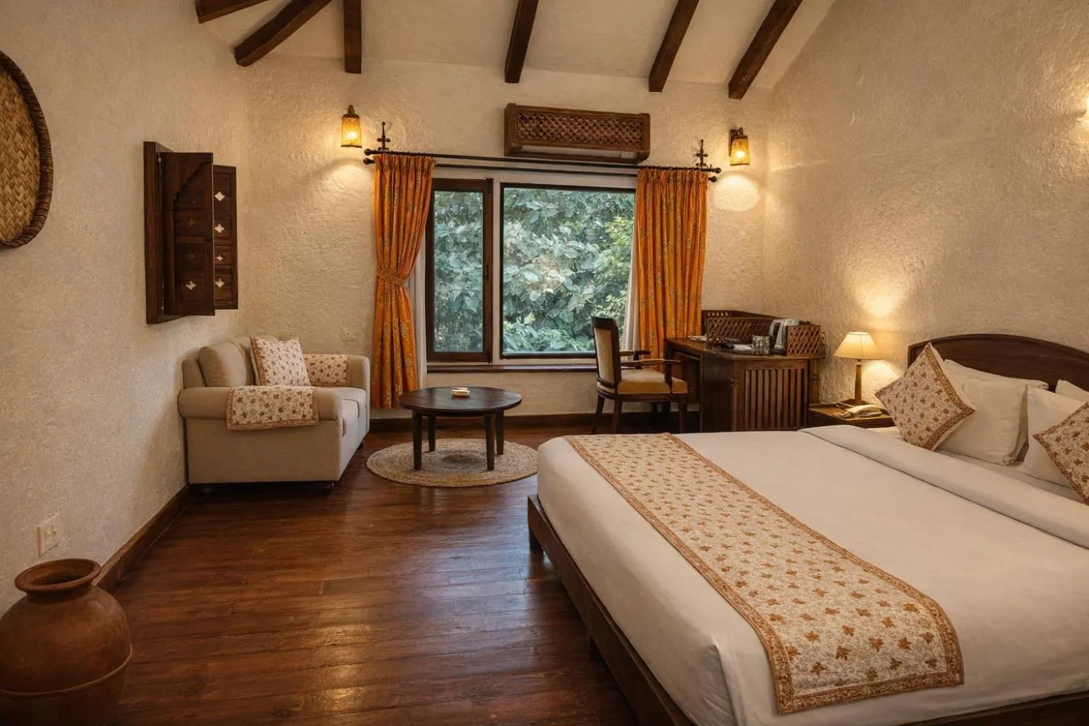 Bed in The Earth at Ranthambore
