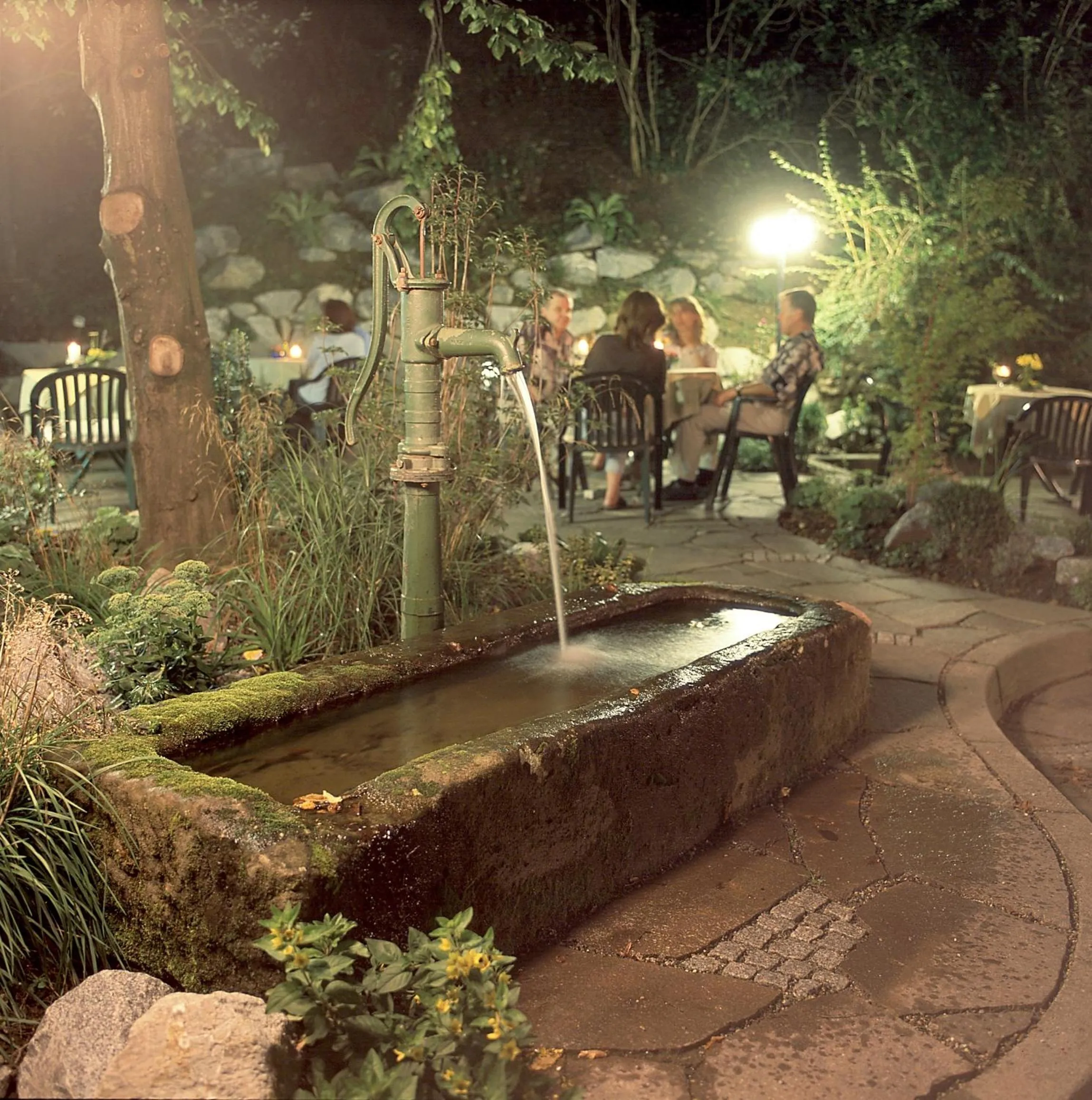 Garden in Hotel 3 Könige