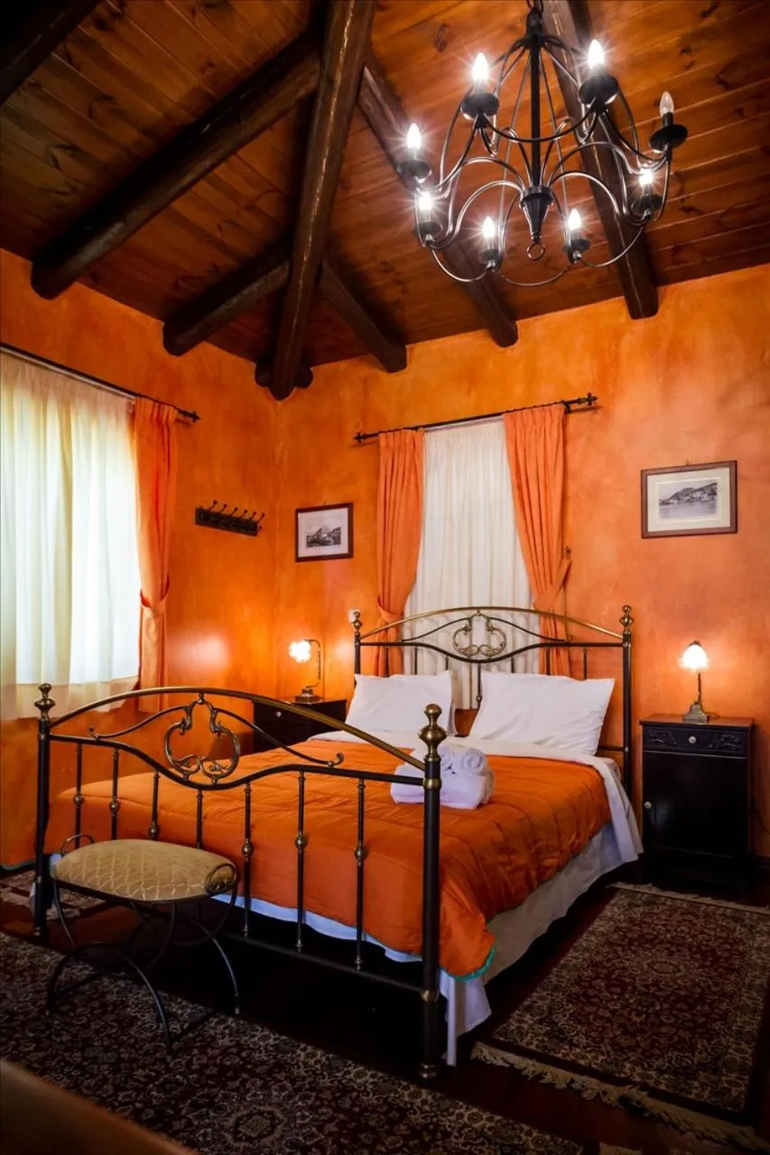 Bed in Acronafplia Pension A