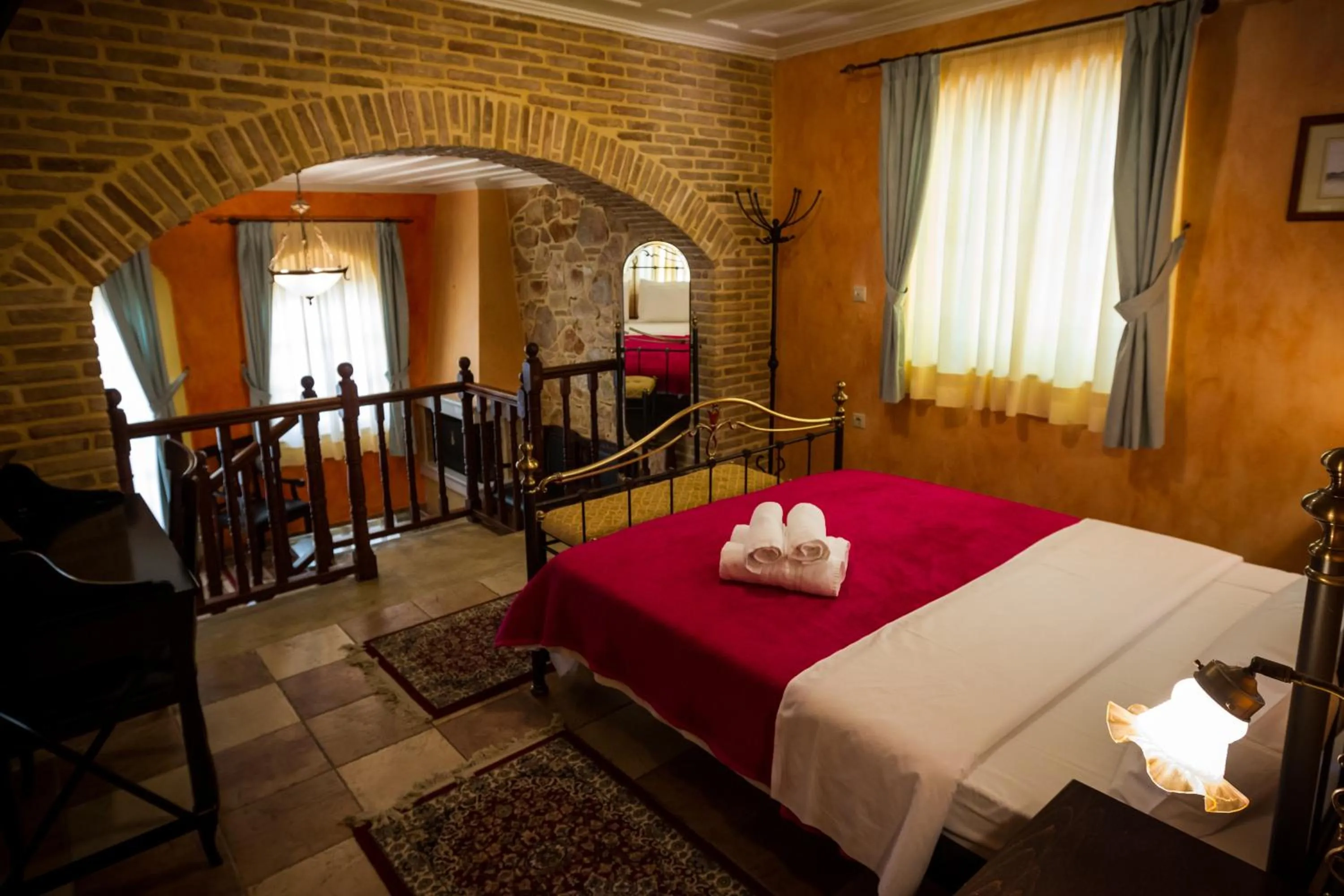 Bedroom, Bed in Acronafplia Pension A