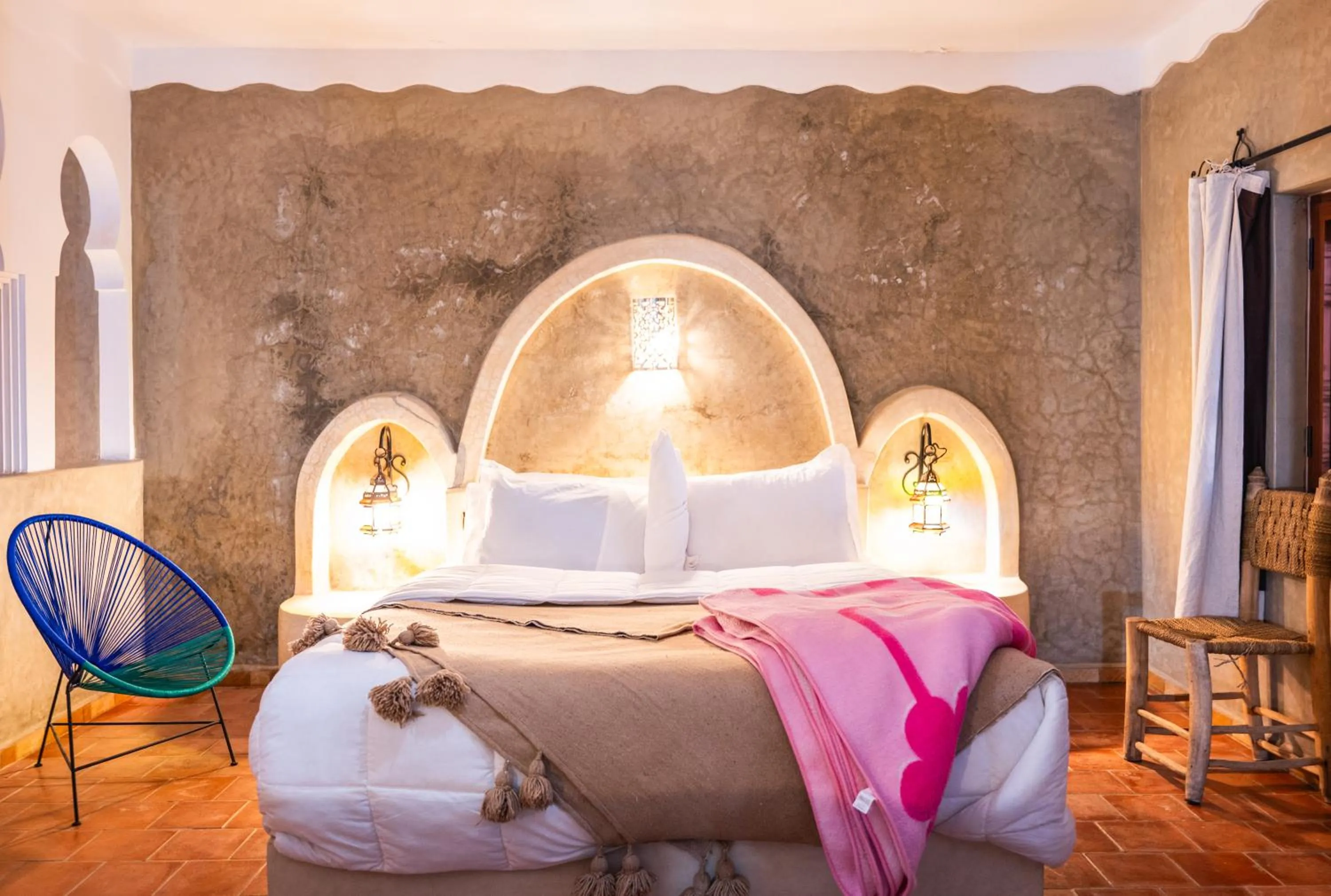 Bedroom, Bed in Riad Rihana Dades