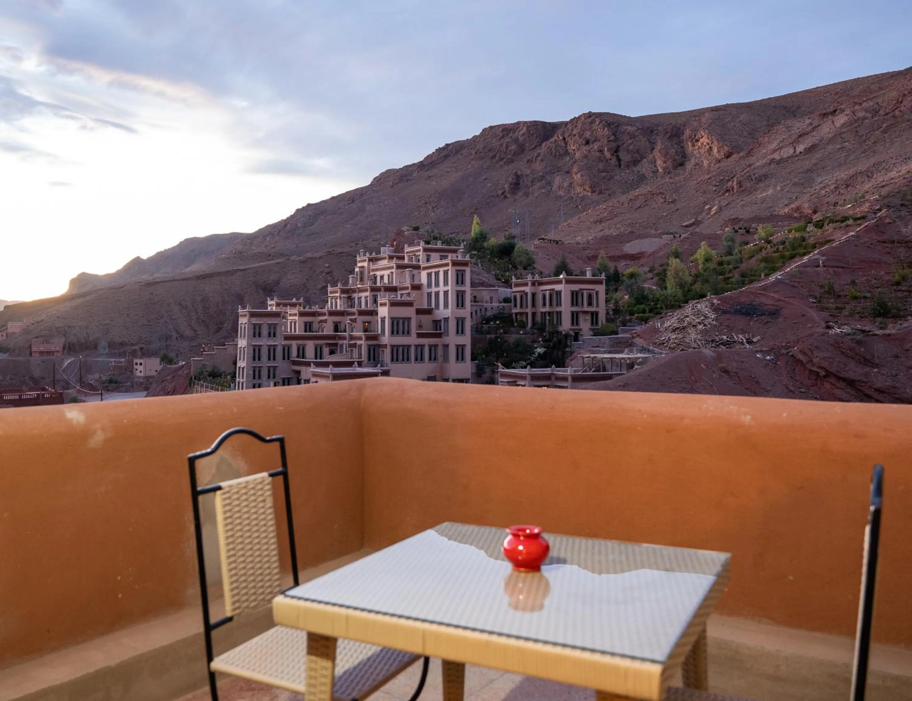Balcony/Terrace in Riad Rihana Dades