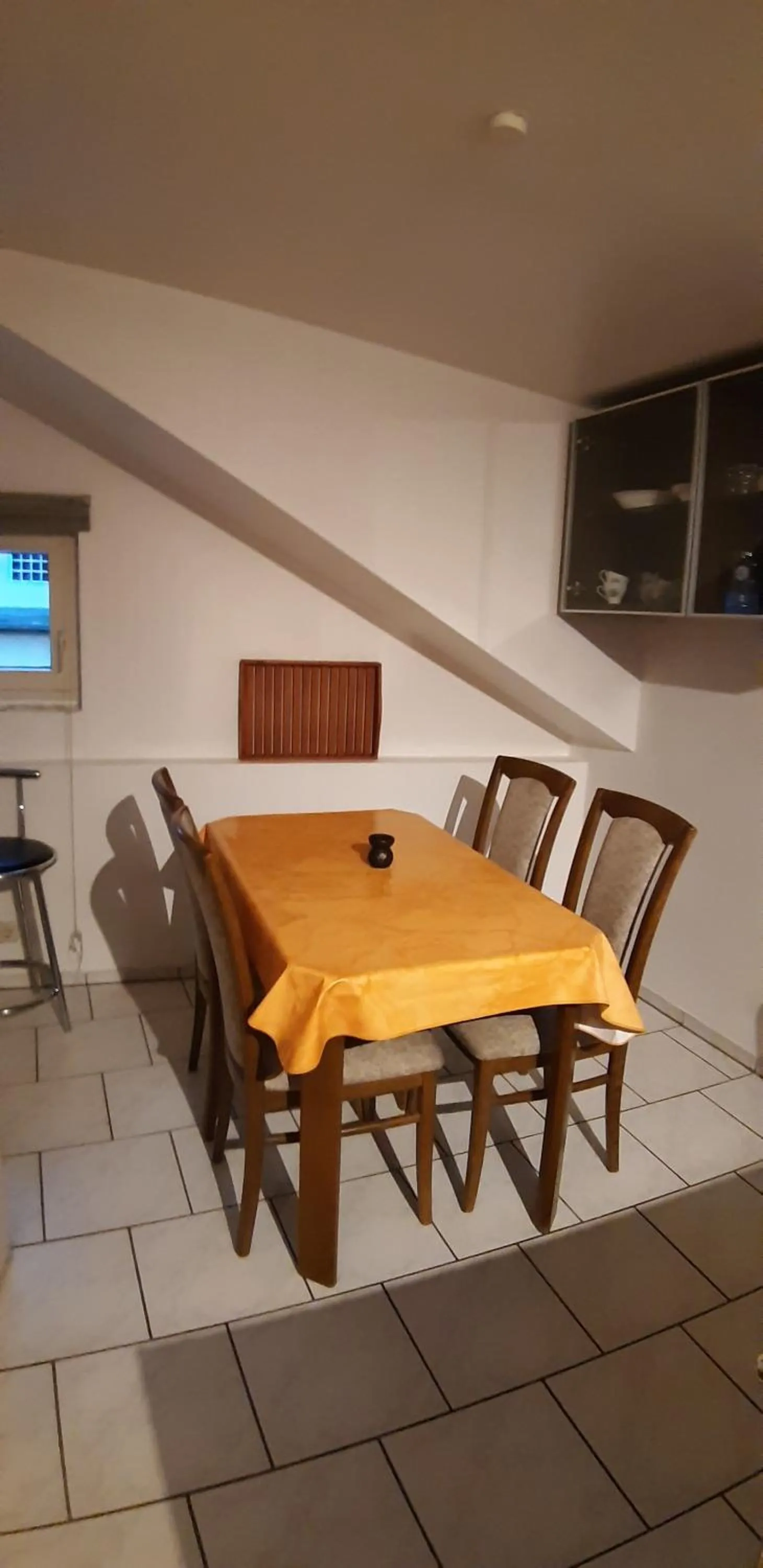 Kitchen or kitchenette in Pension Hubertus