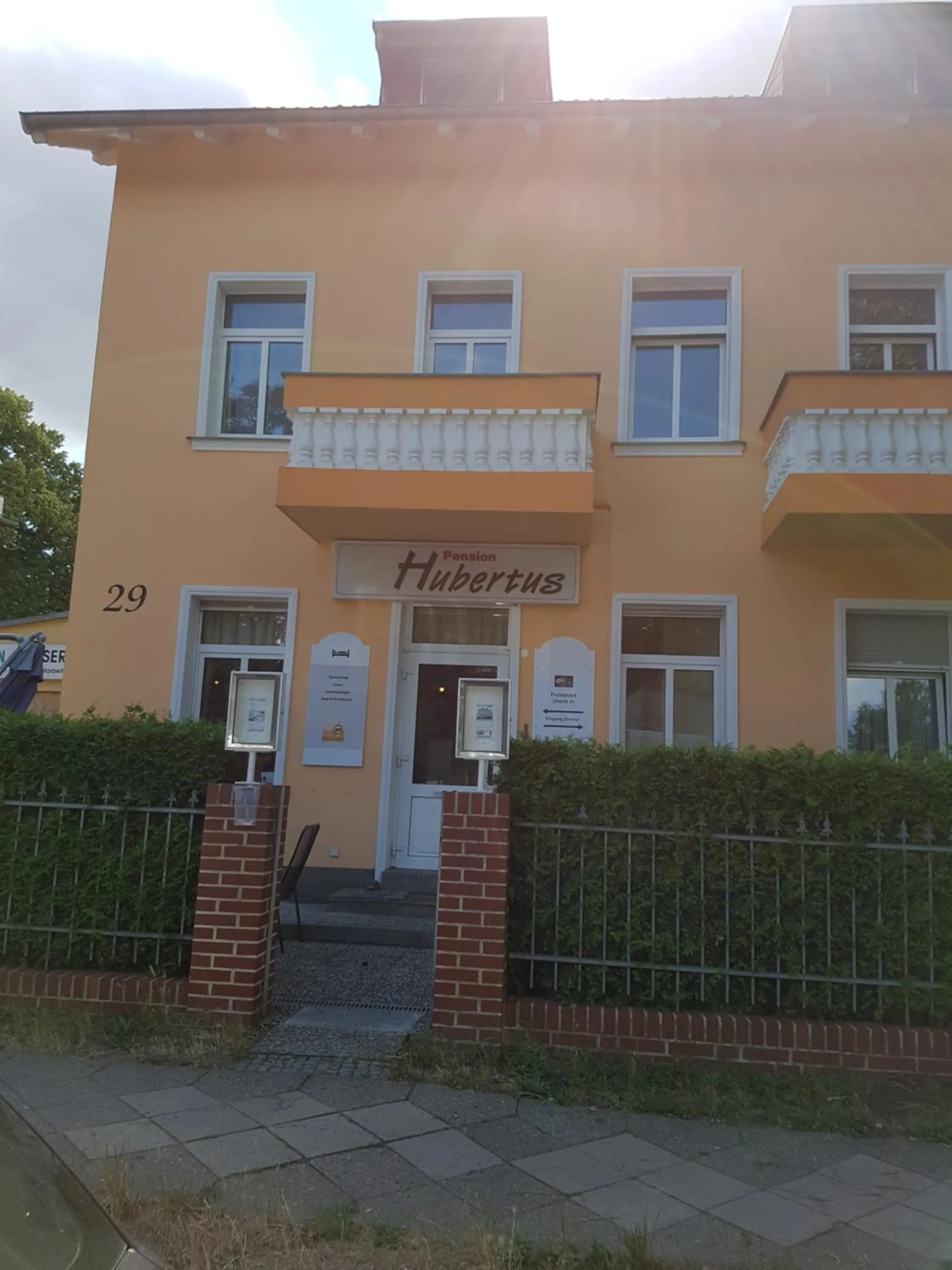 Property building in Pension Hubertus